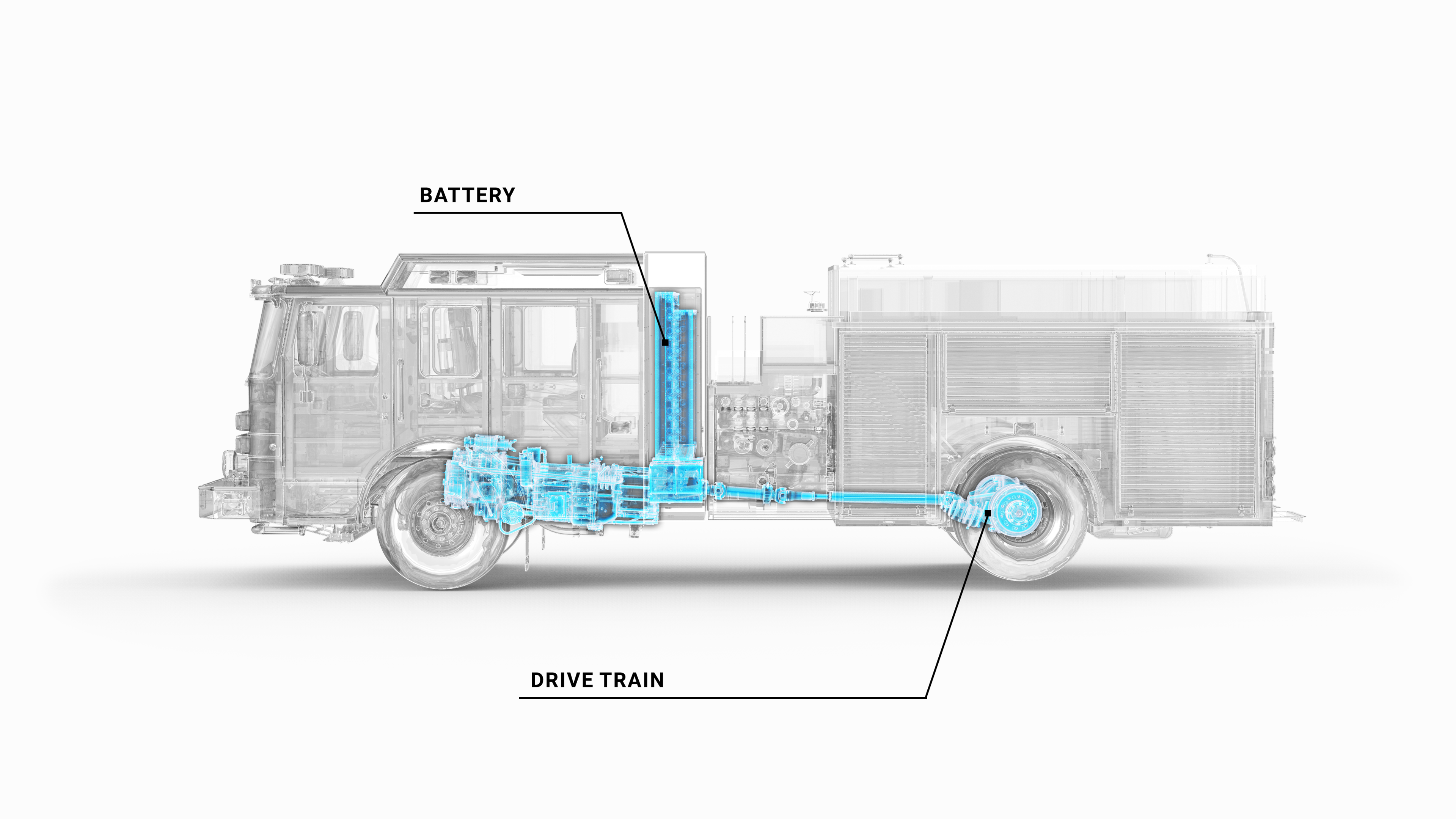 Volvo FMX Crew Cab Fire Truck 2020 3D model