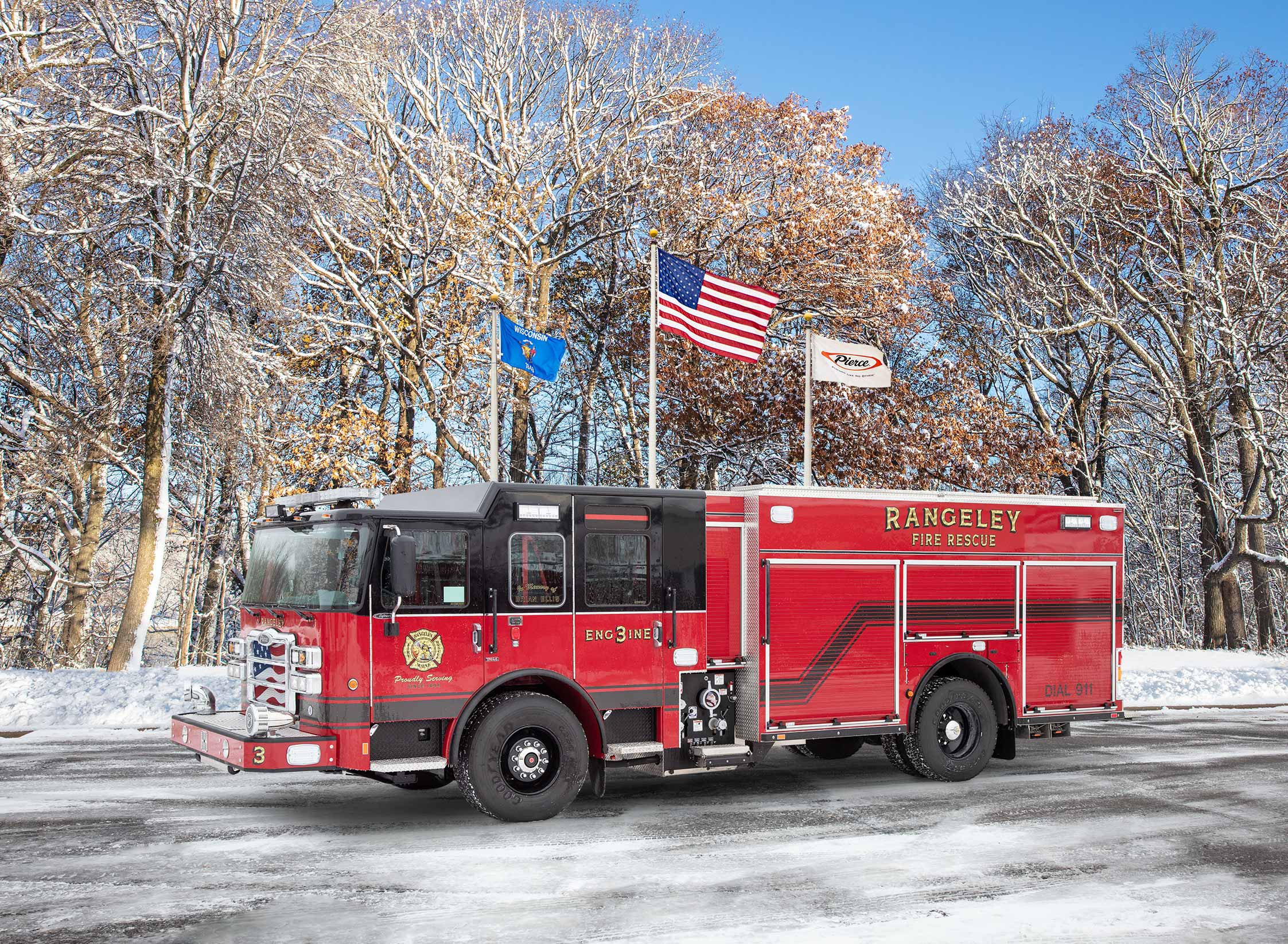 Enforcer Pumper delivered to Rangeley Fire Rescue