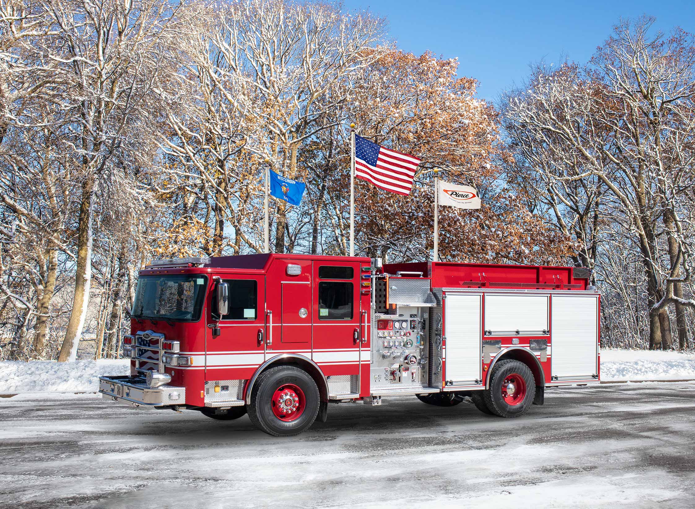 Enforcer Pumper delivered to Wayland Fire Department