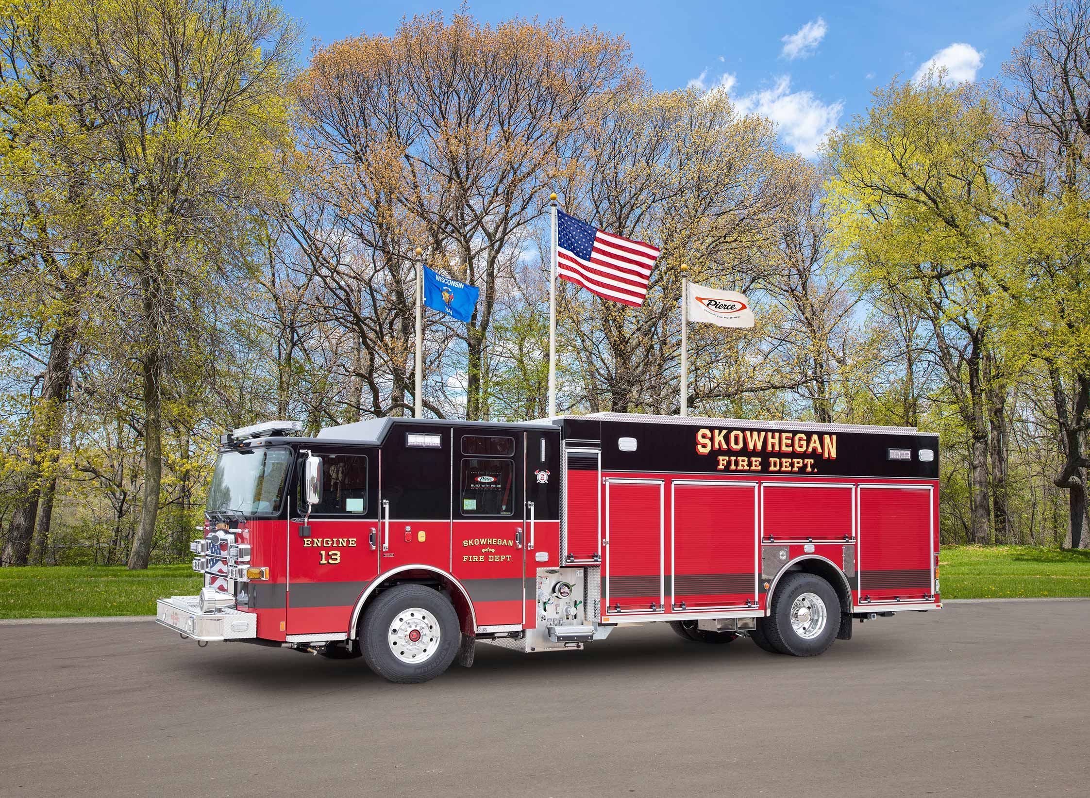 Enforcer Pumper delivered to Skowhegan Fire Department