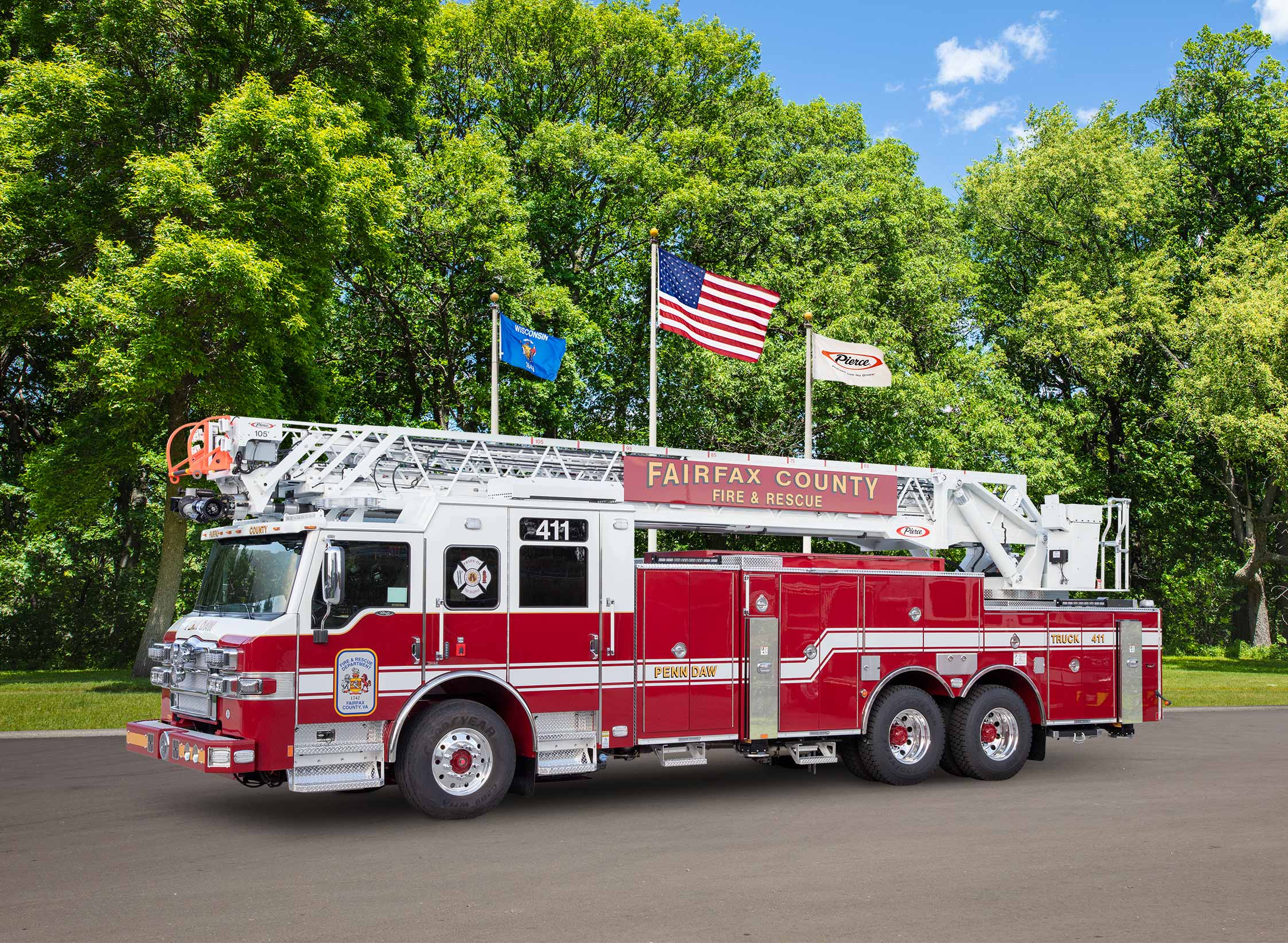 Fairfax County Fire & Rescue Department Aerial