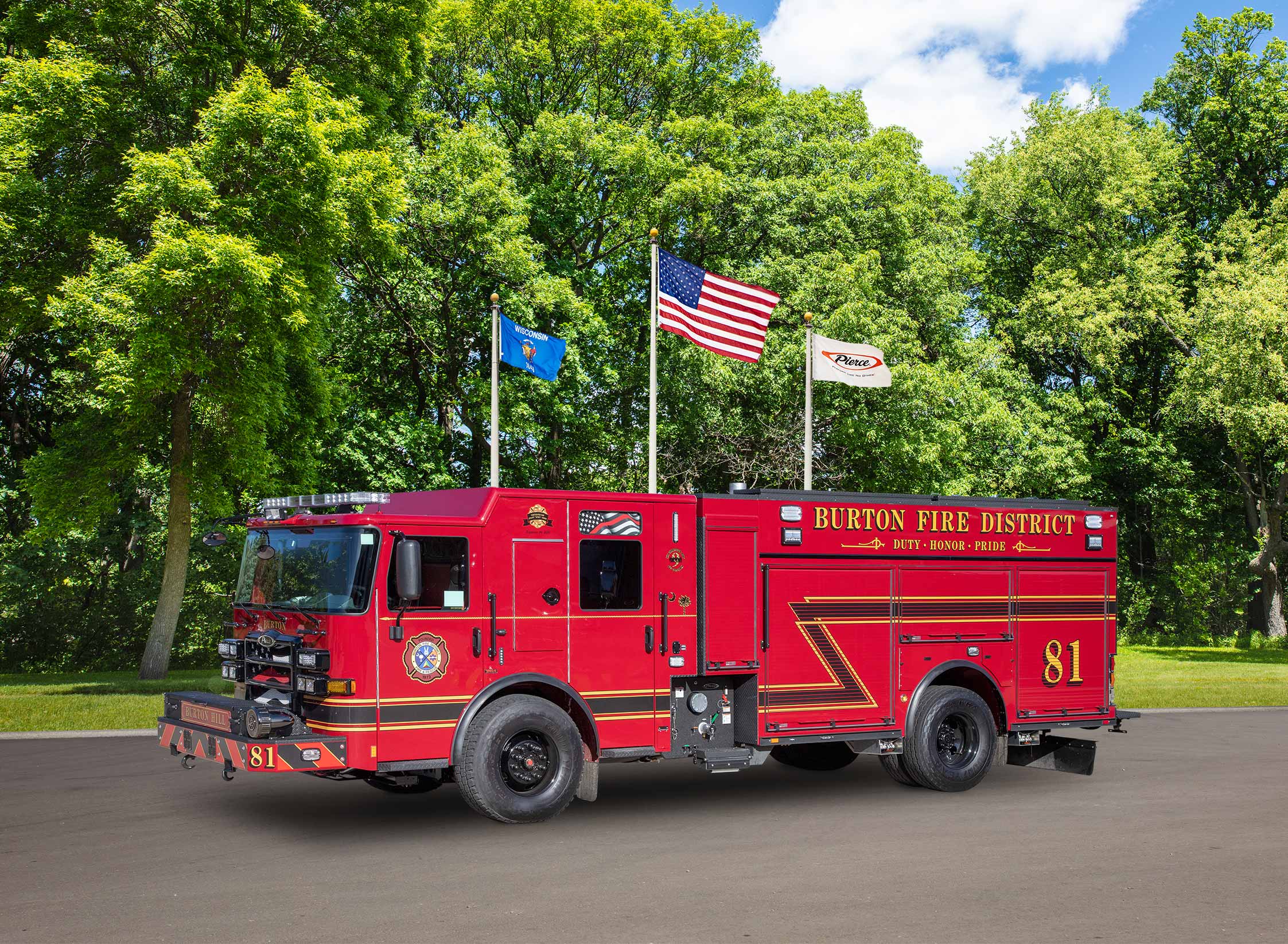 Burton Fire District Pumper