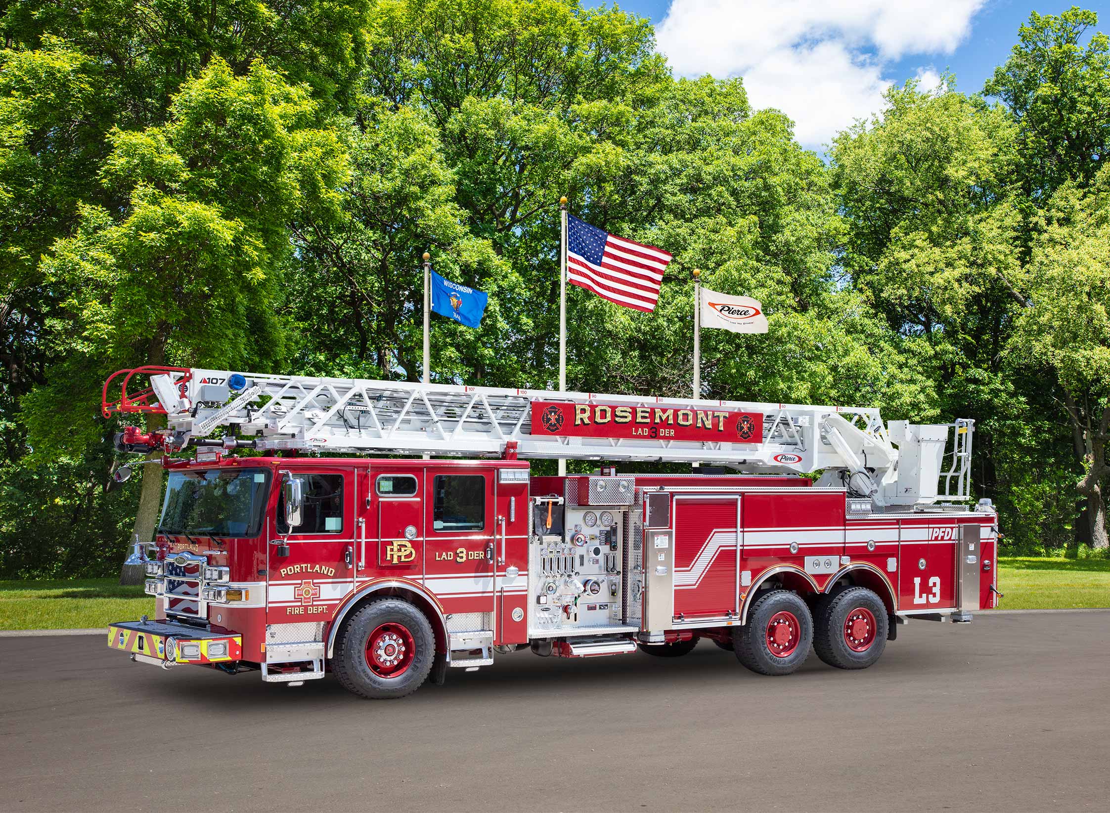 Enforcer Aerial delivered to Portland Fire Department