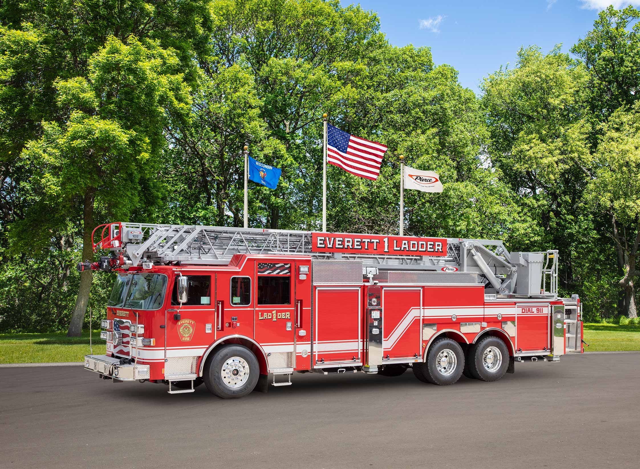 Arrow XT Aerial delivered to Everett Fire Department