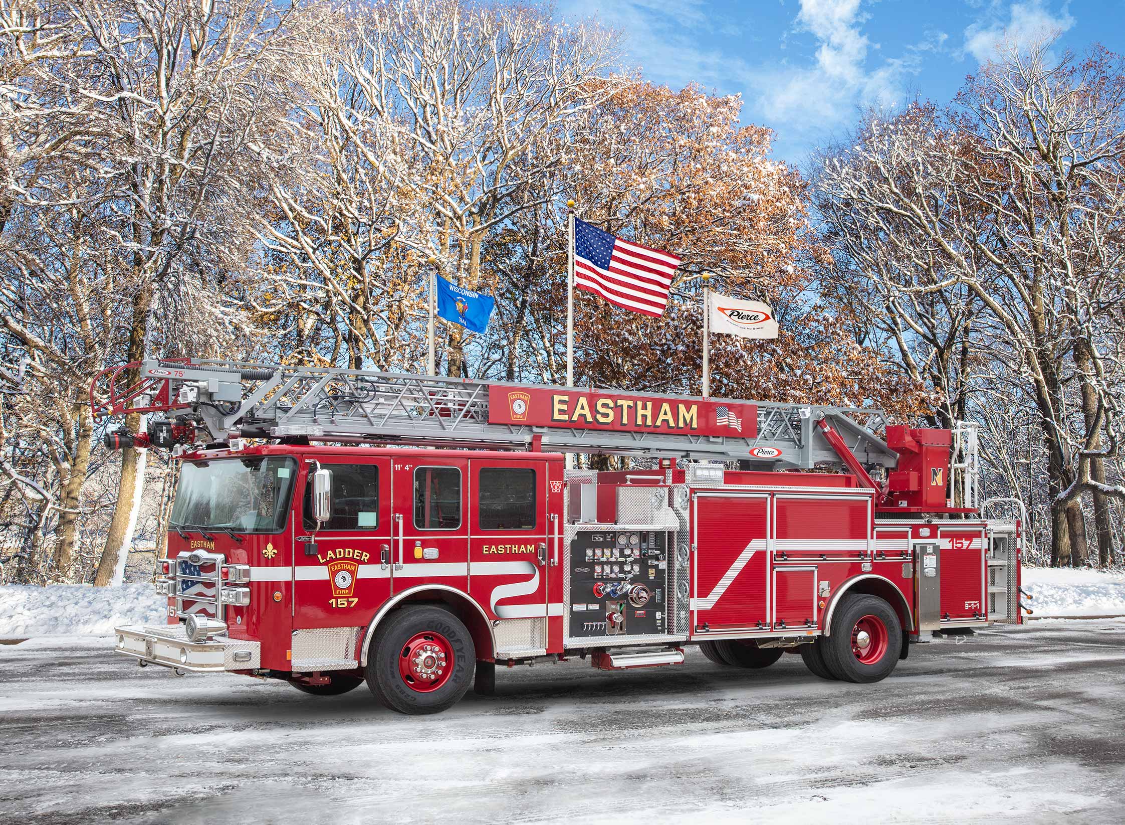 Enforcer Aerial delivered to Eastham Fire Department