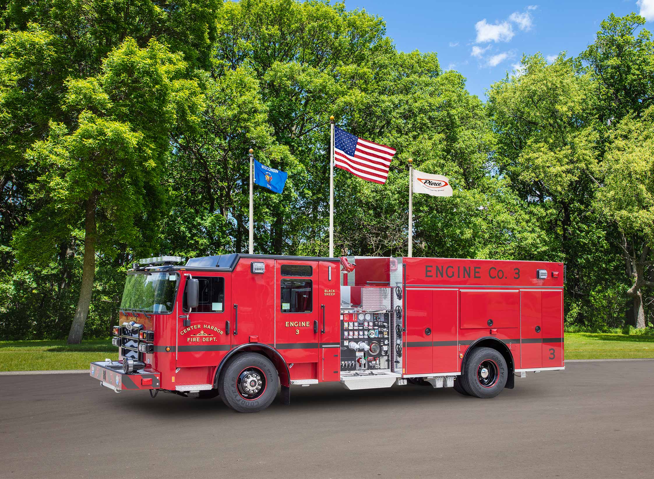 Enforcer Pumper delivered to Center Harbor Fire Department