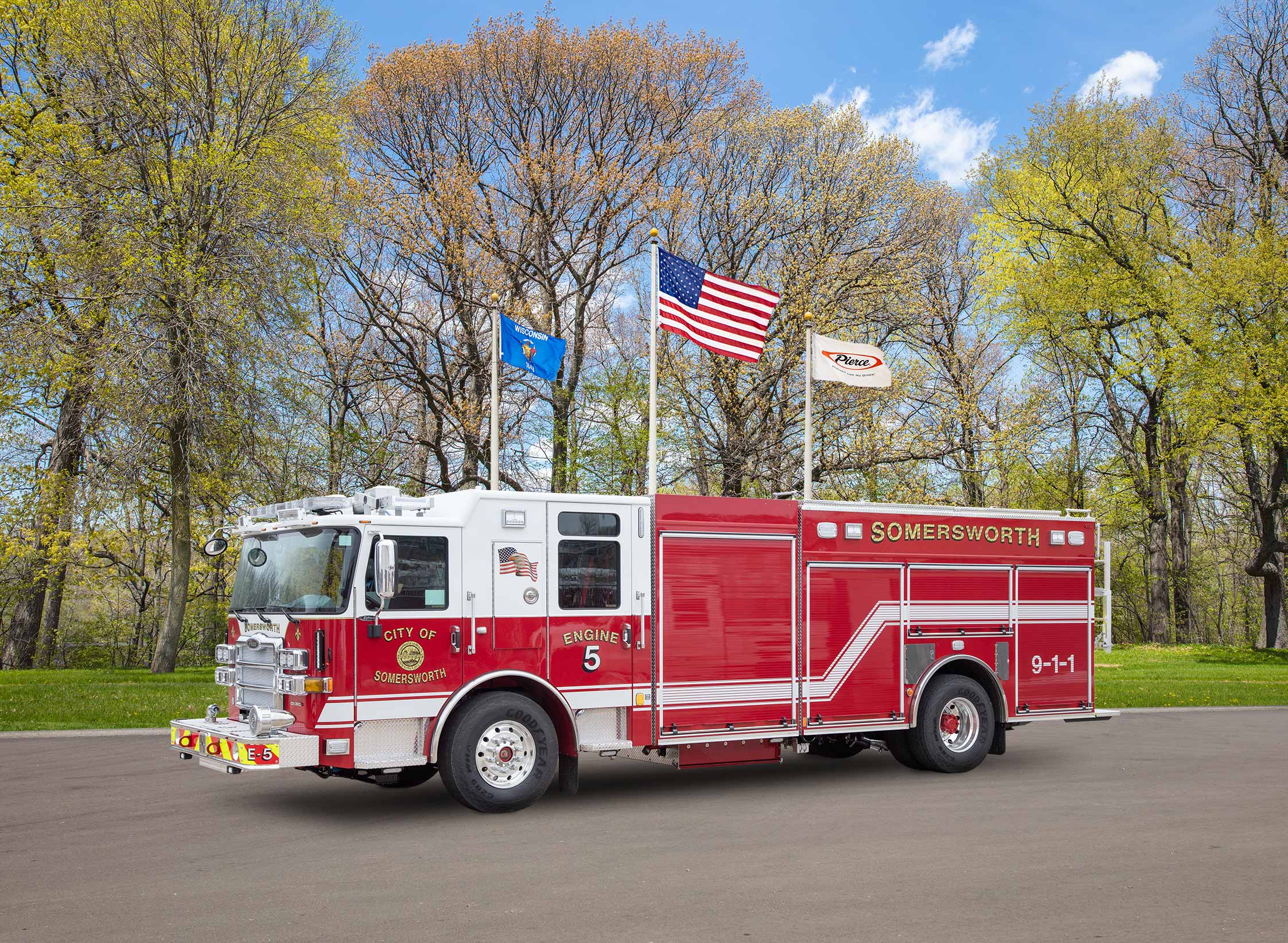 Enforcer Pumper delivered to Somersworth Fire Department