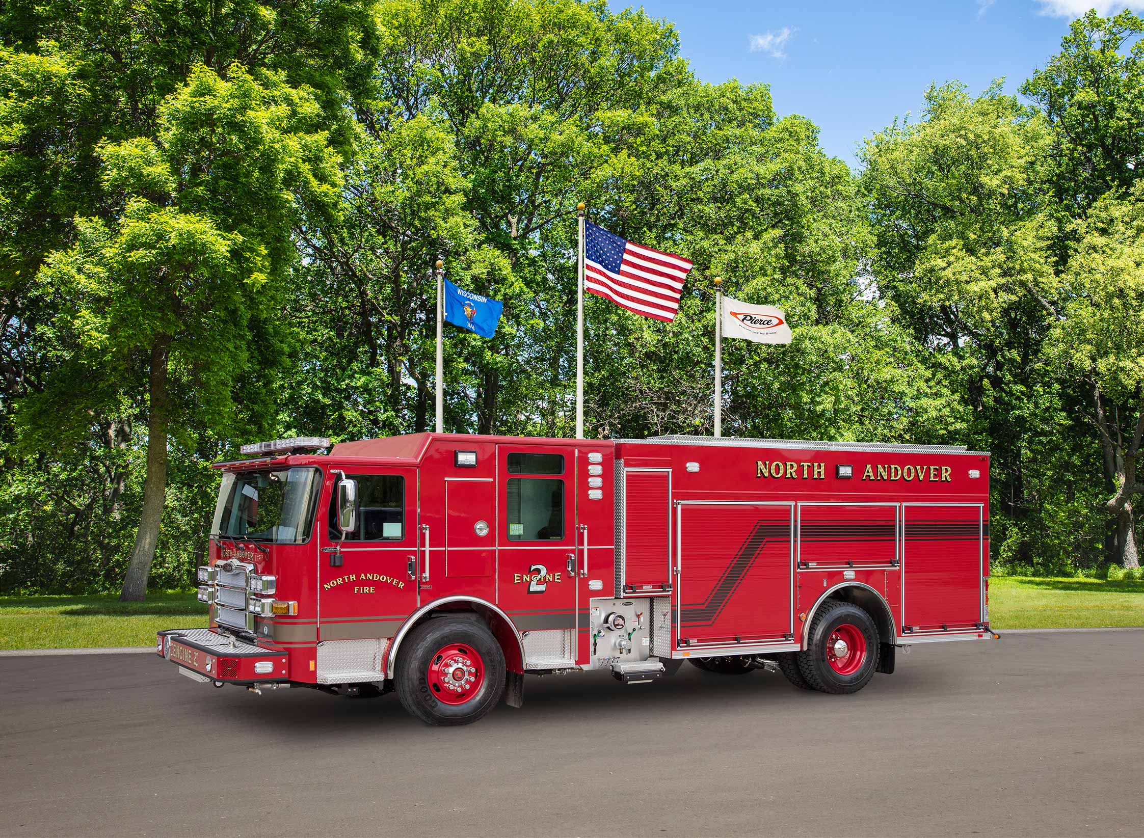 Enforcer Pumper delivered to North Andover Fire Department