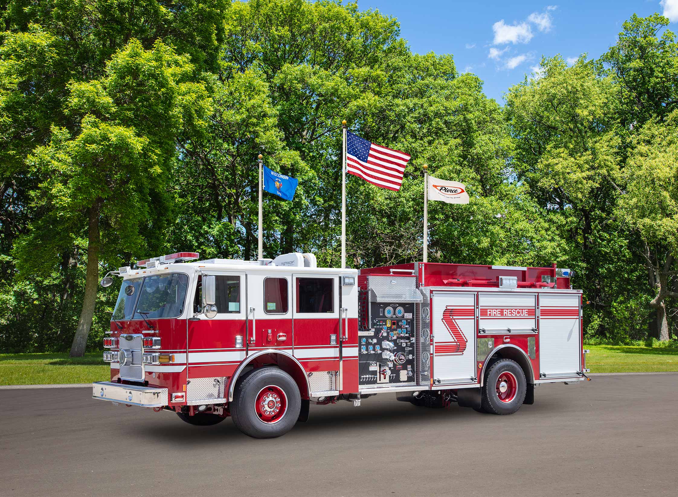 Arrow XT Pumper delivered to Falmouth Fire & Rescue Department