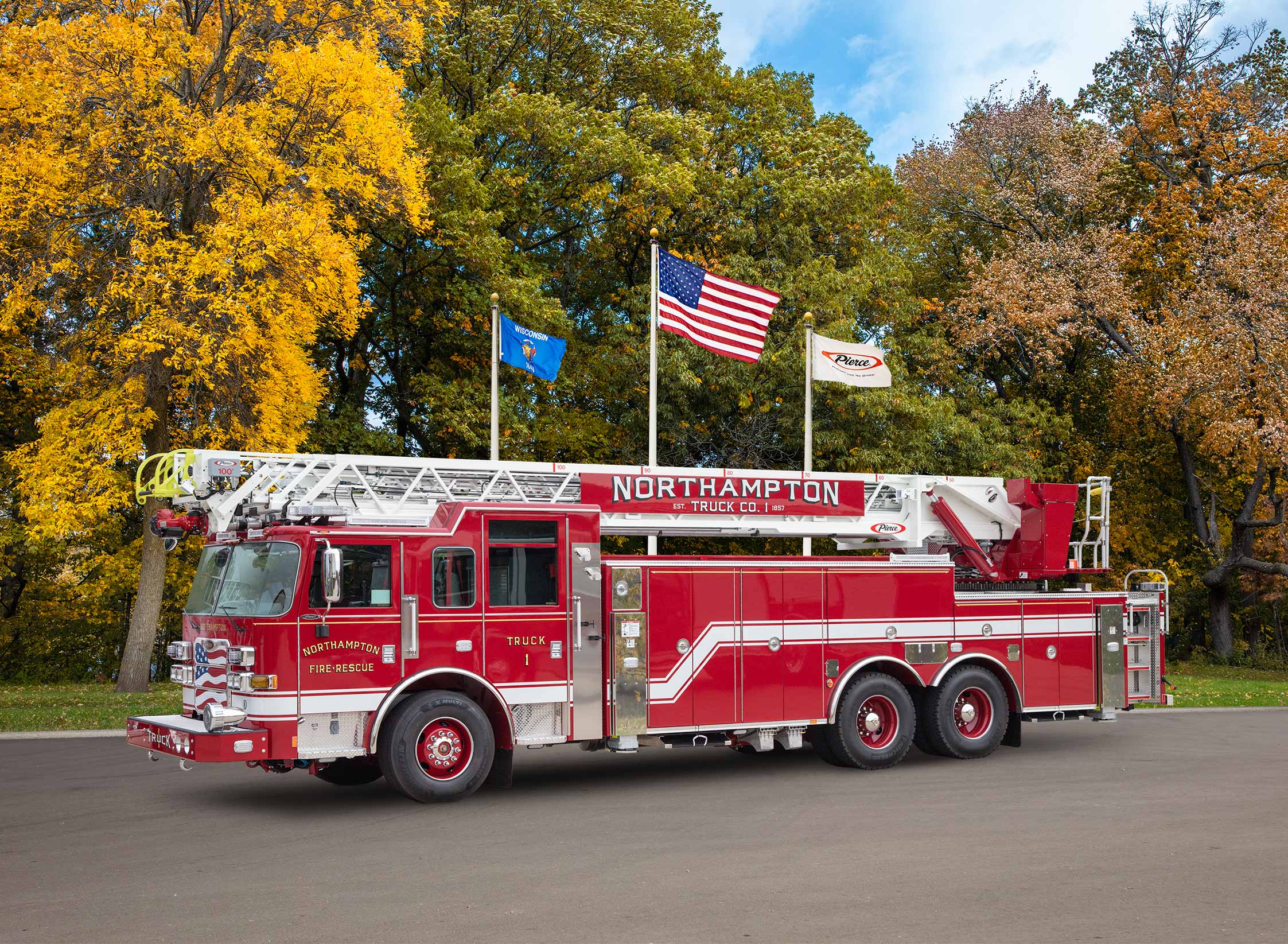 Arrow XT Aerial delivered to Northampton Fire Department