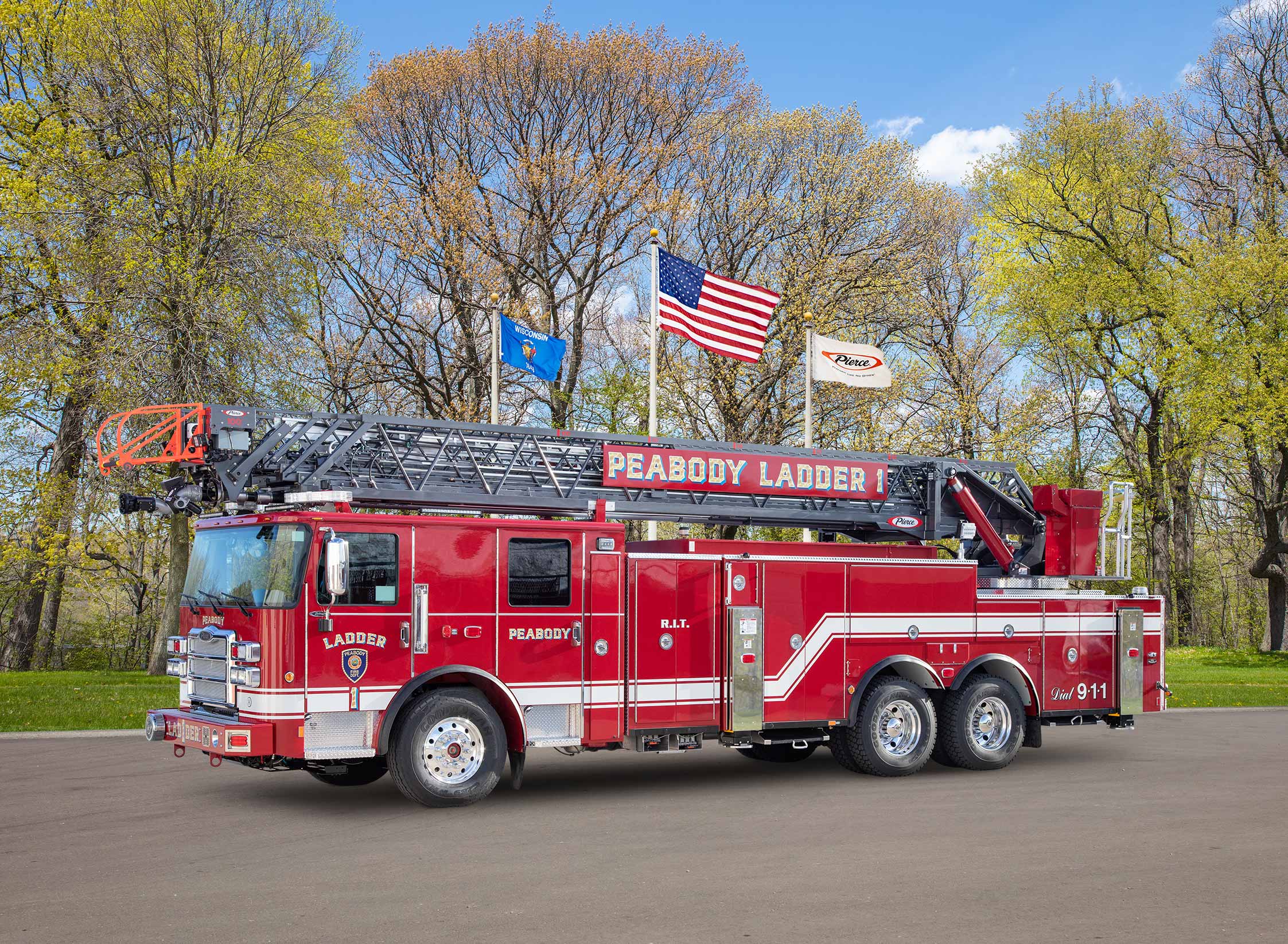 Enforcer Aerial delivered to Peabody Fire Department