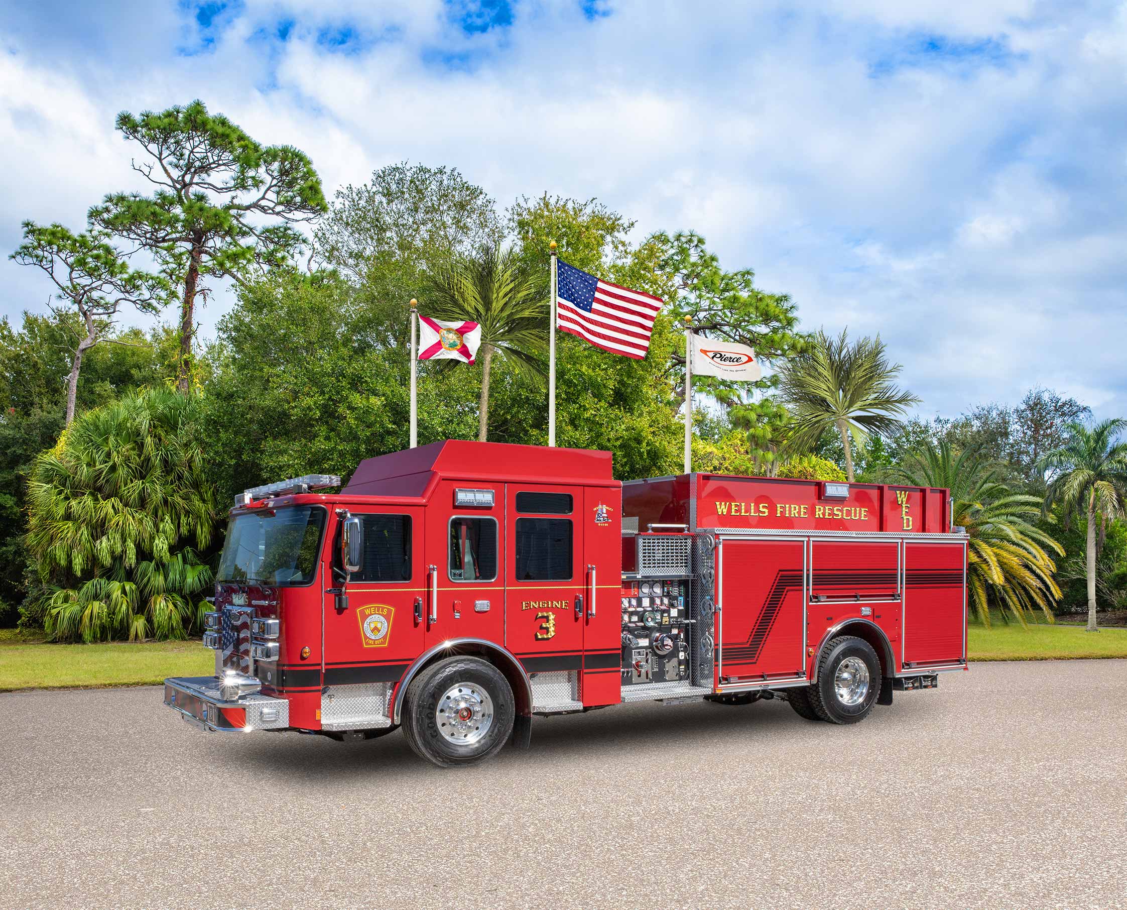Saber Pumper delivered to Wells Fire Department