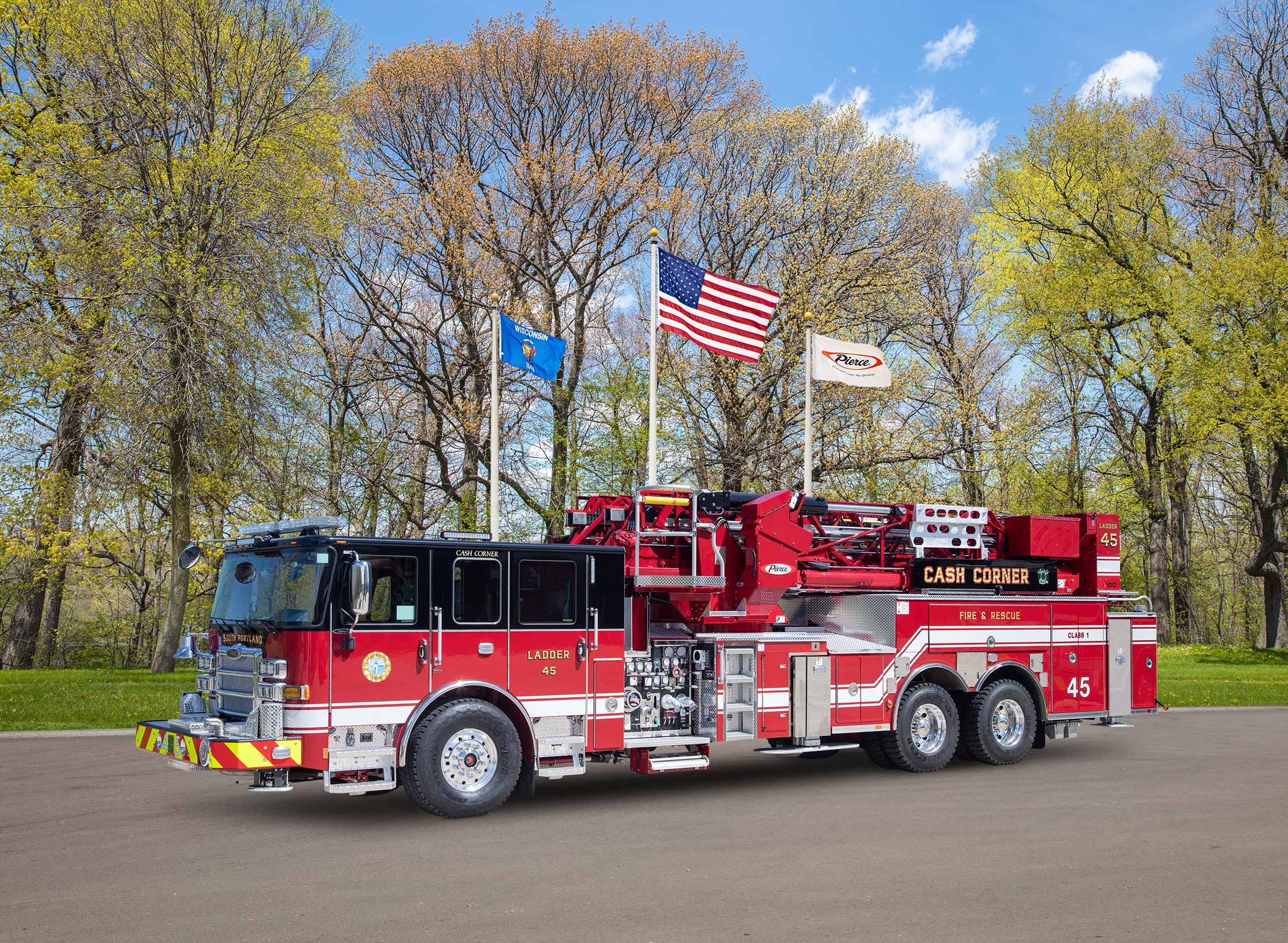 Enforcer Aerial delivered to South Portland Fire Department