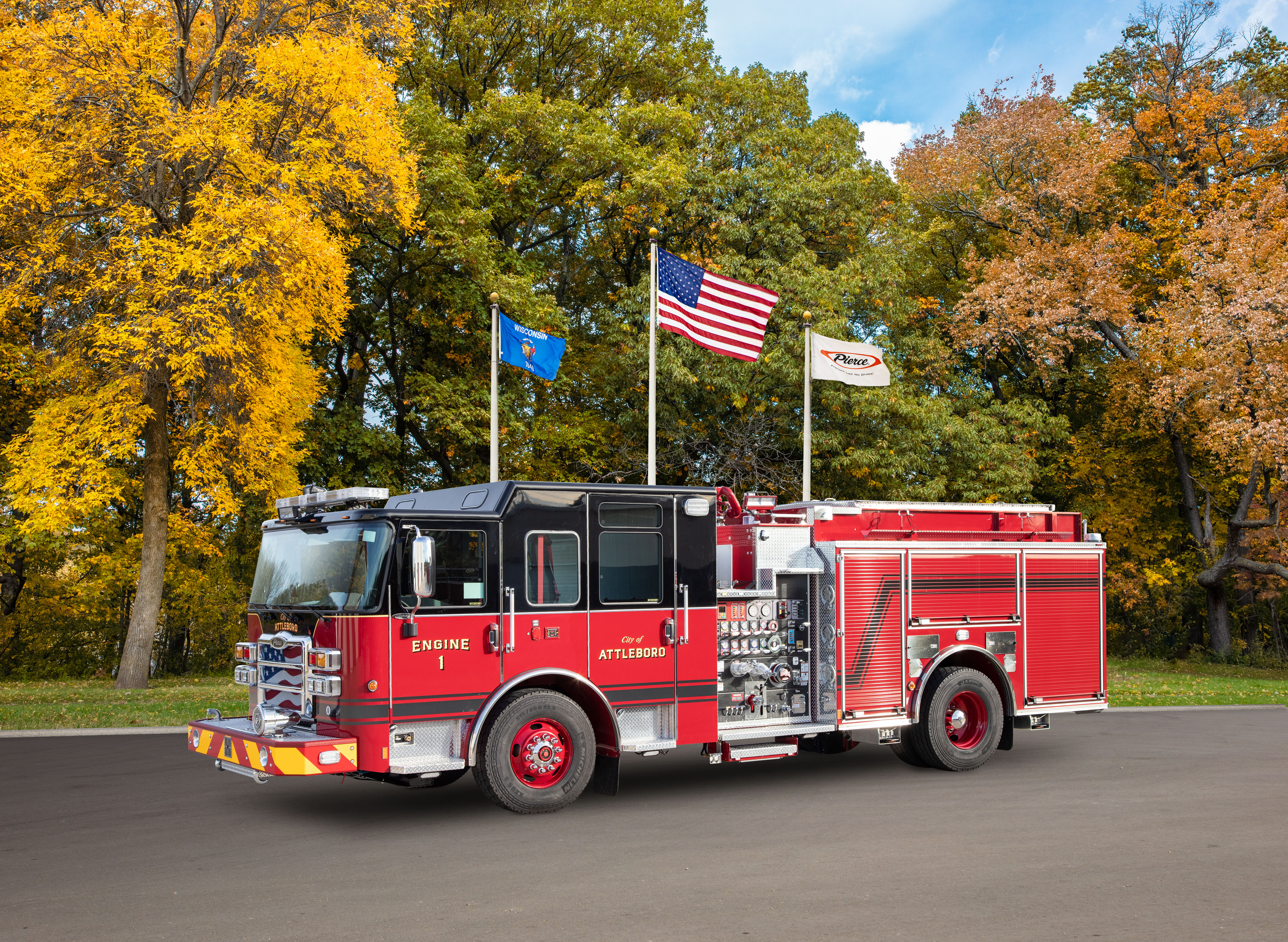 Enforcer Pumper delivered to Attleboro Fire Department