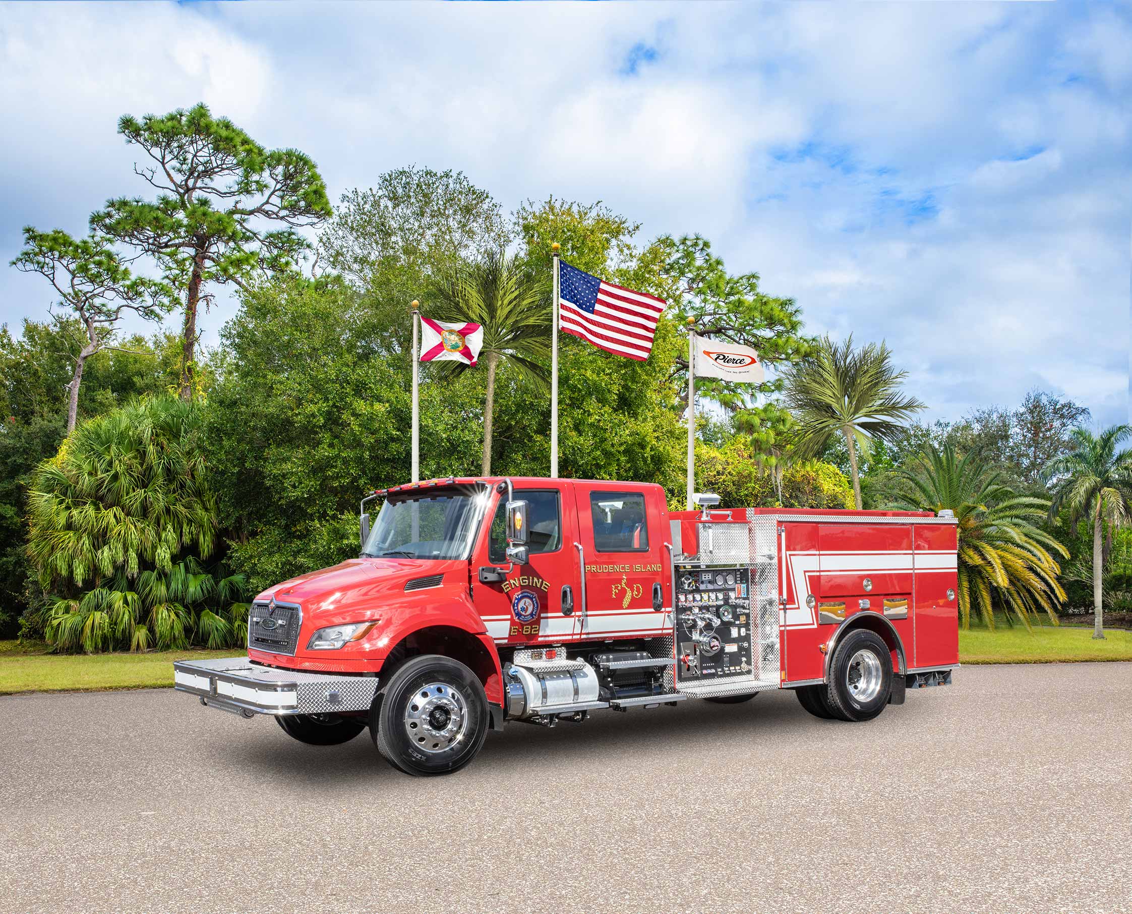 Navistar/International Pumper delivered to Prudence Island Volunteer Fire Department