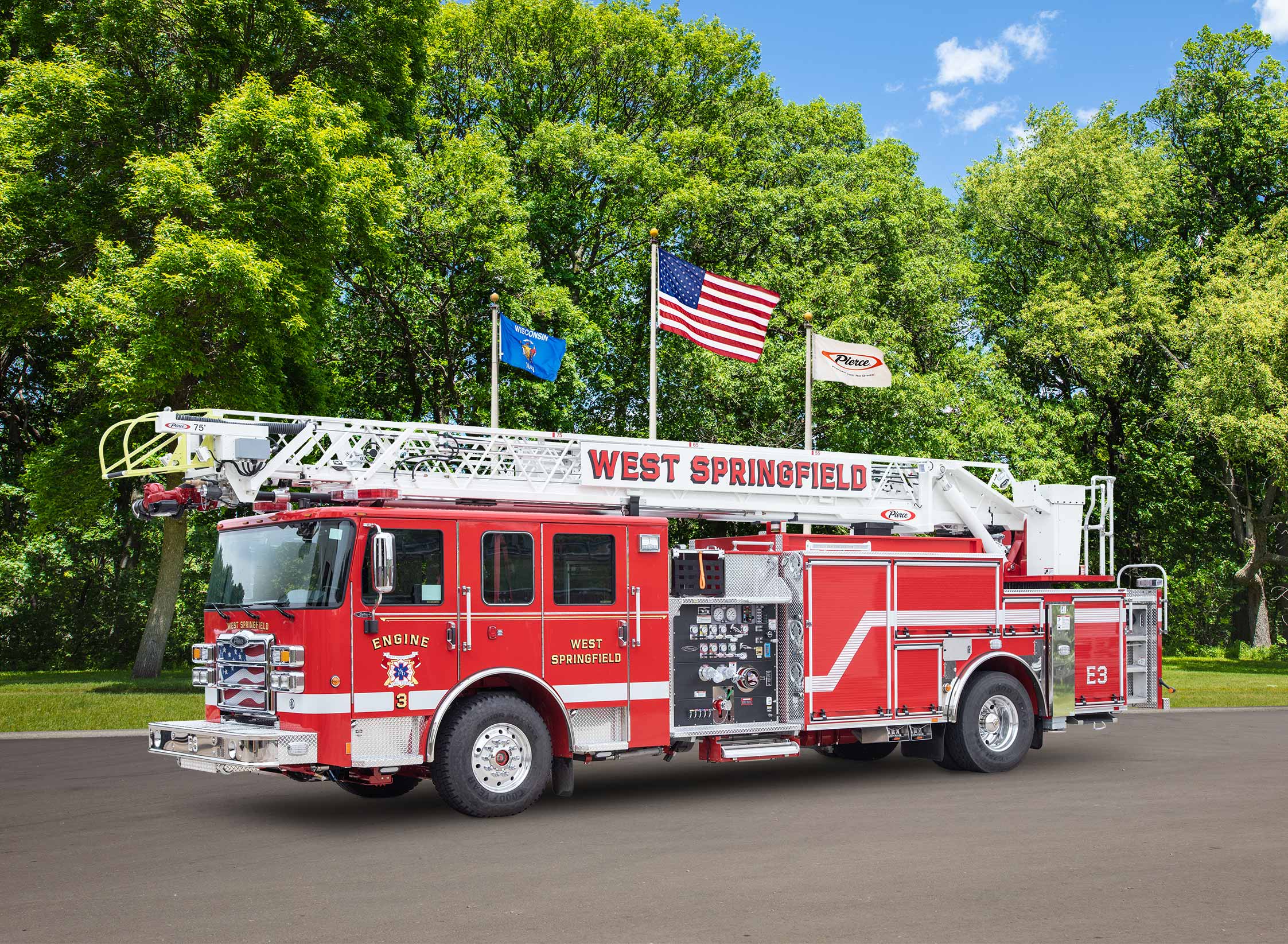 Enforcer Aerial delivered to West Springfield Fire Department