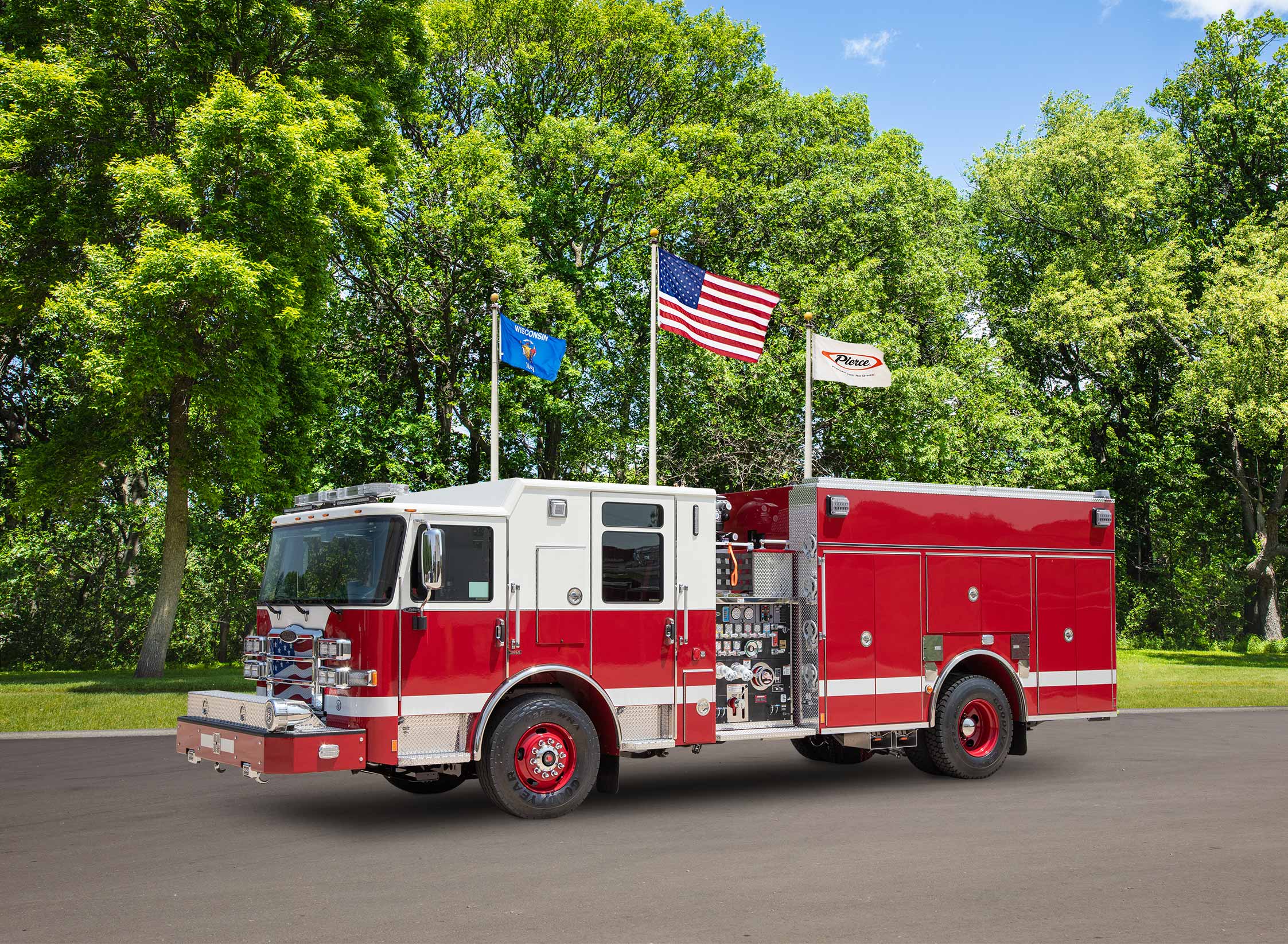 Enforcer Pumper delivered to Shirley Fire Department