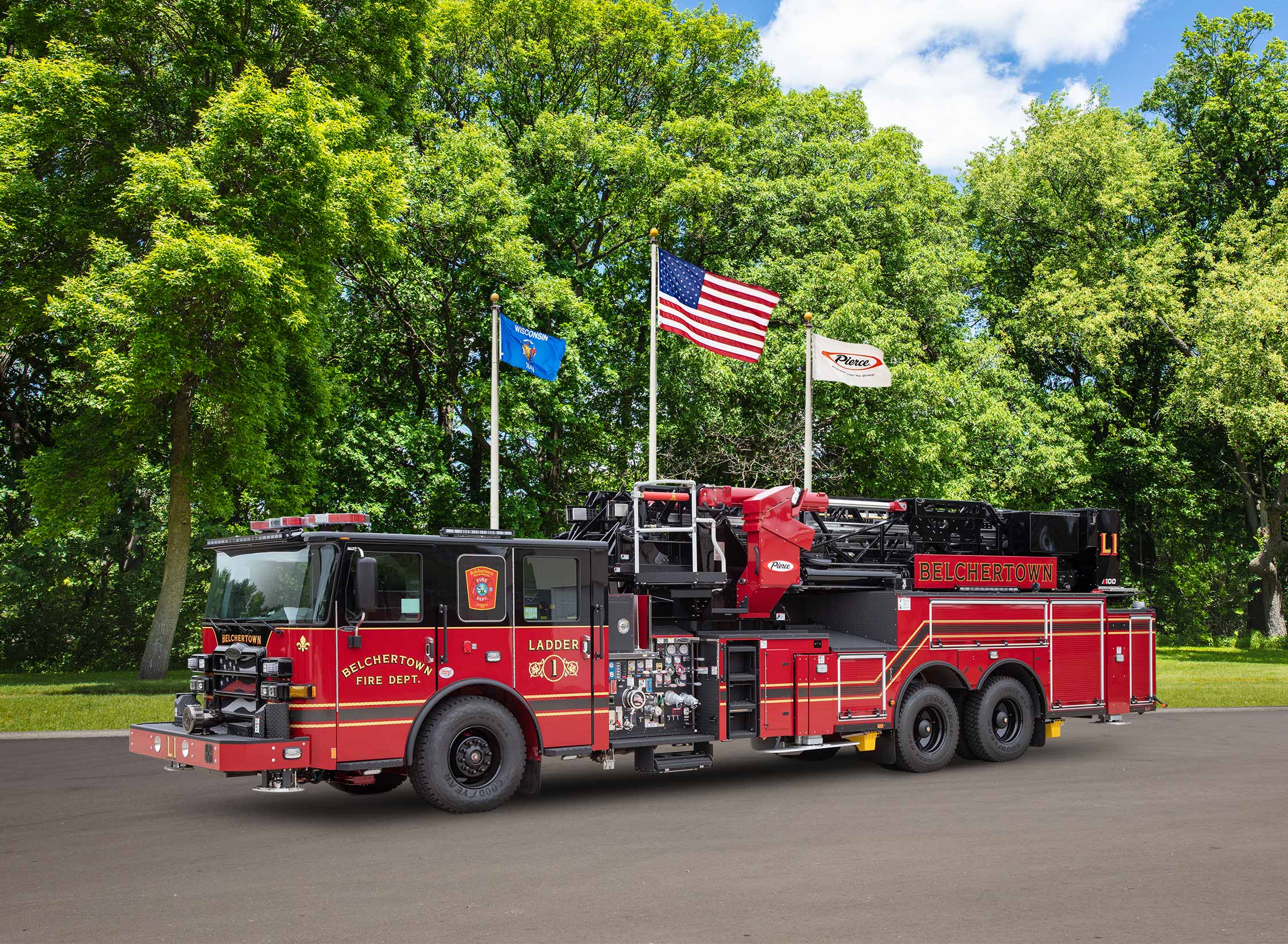 Enforcer Aerial delivered to Belchertown Fire Department