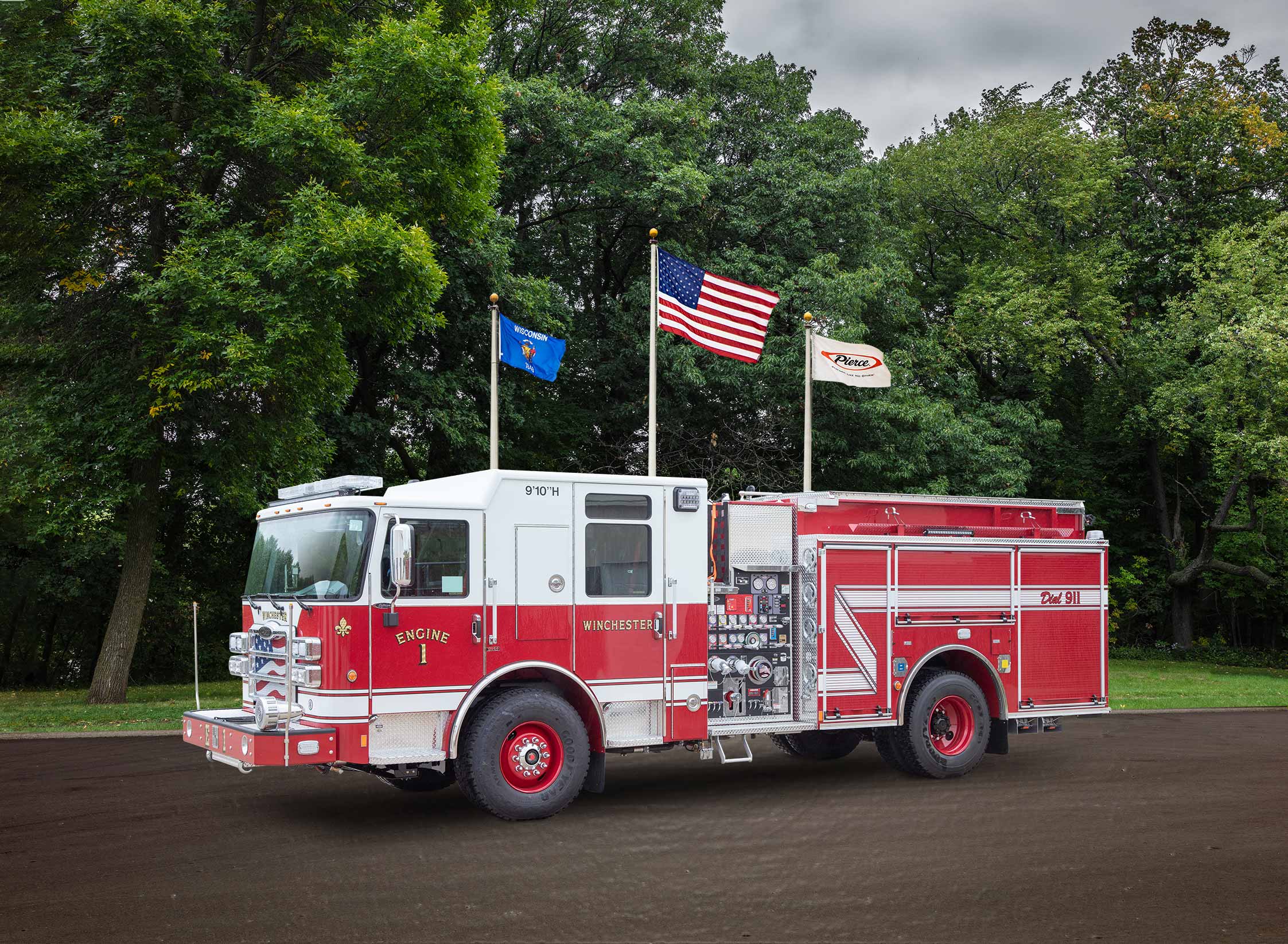 Enforcer Pumper delivered to Winchester Fire Department