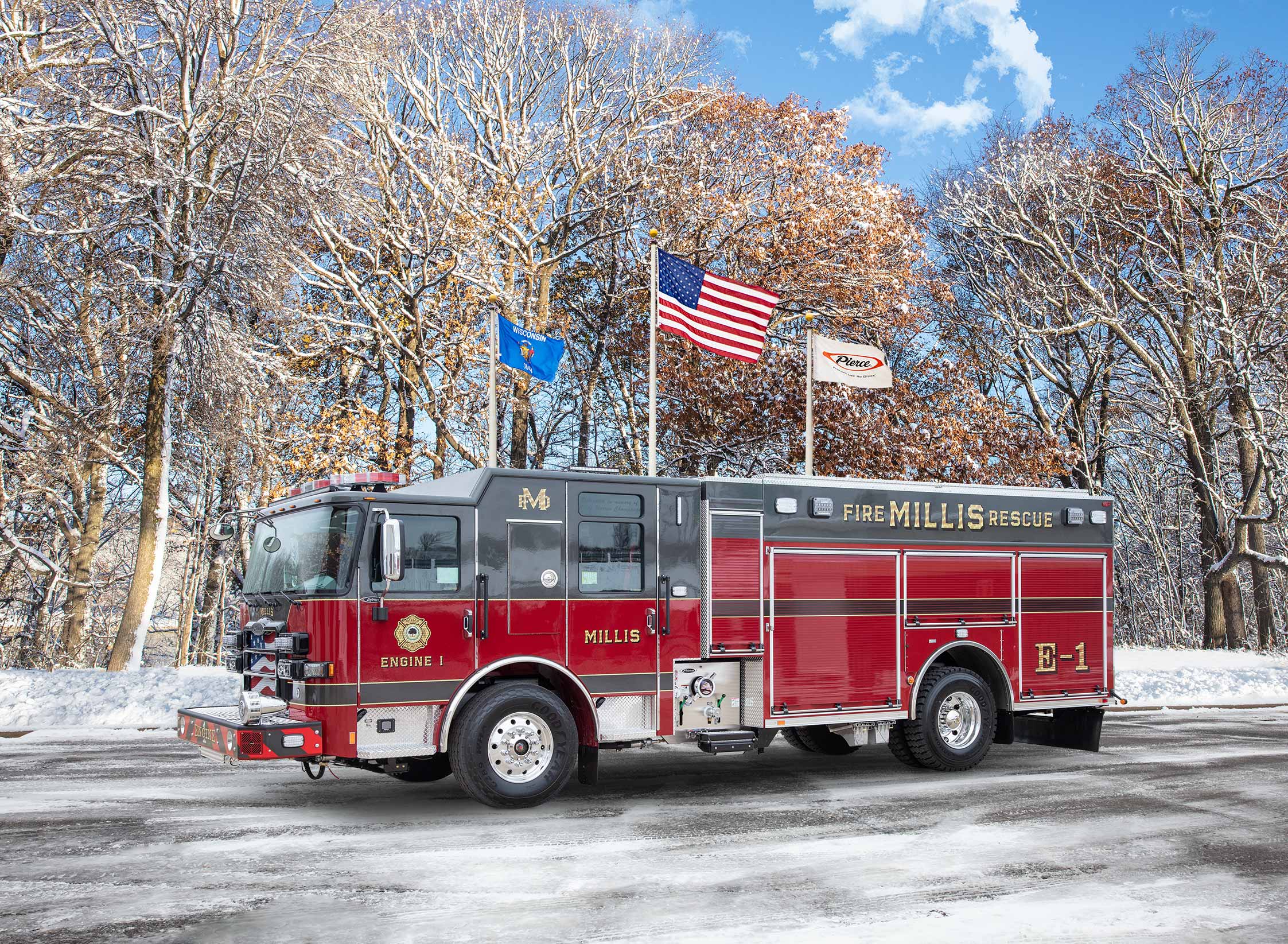 Enforcer Pumper delivered to Millis Fire Department