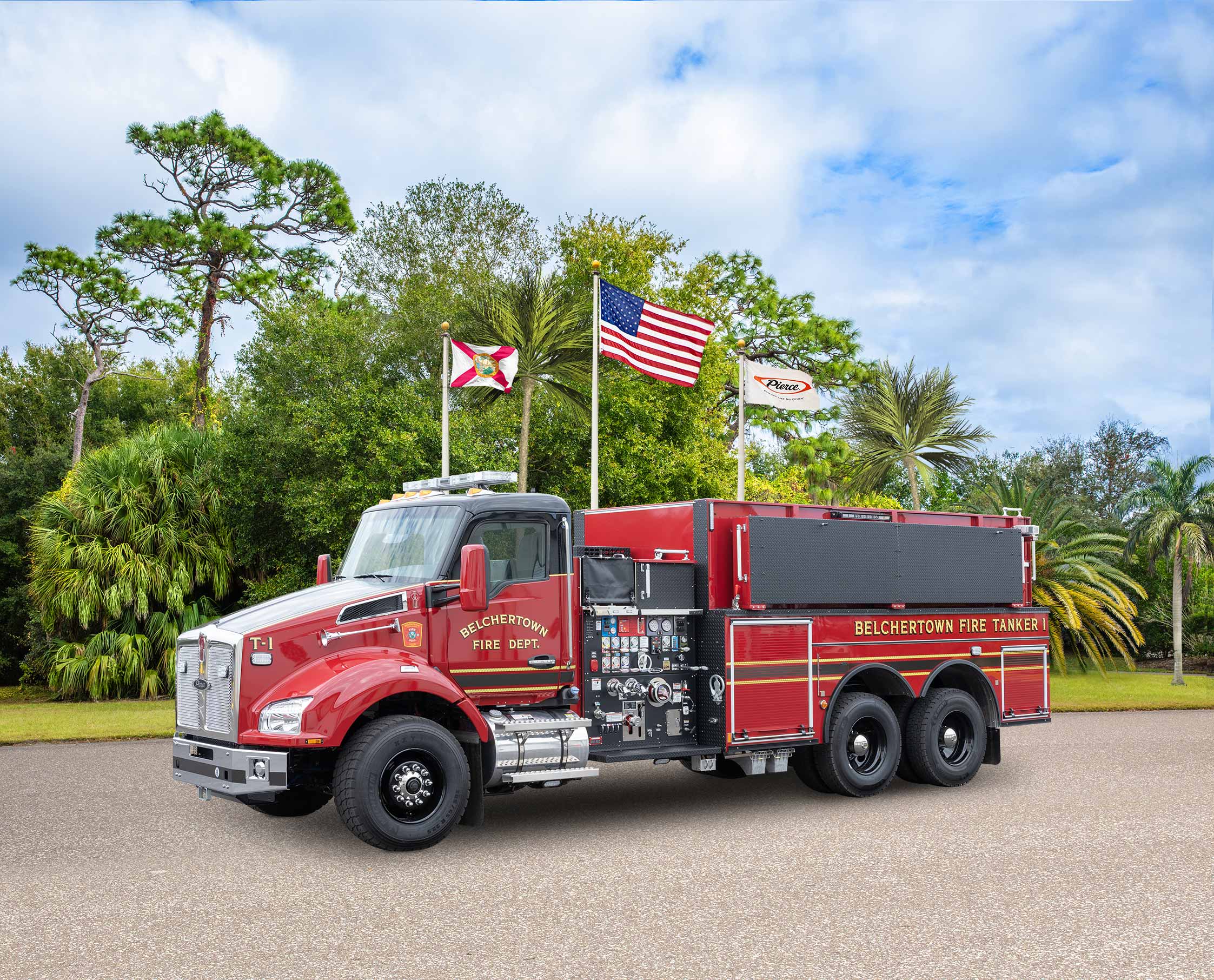 Kenworth Tanker delivered to Belchertown Fire Department