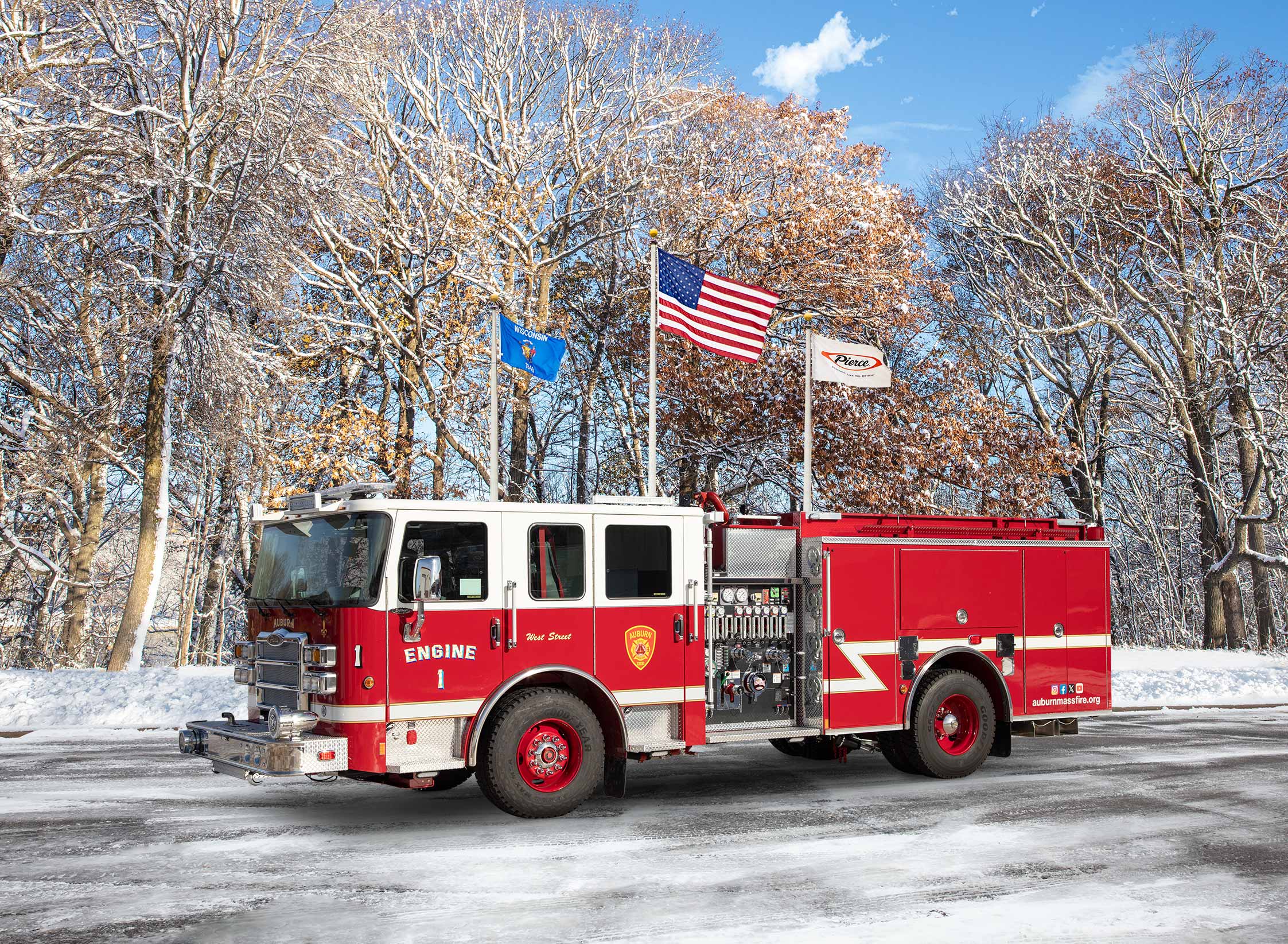 Enforcer Pumper delivered to Auburn Fire Department