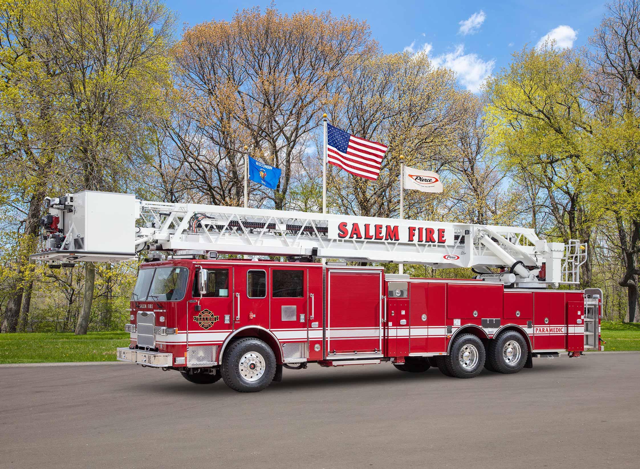 Salem Fire Department Aerial