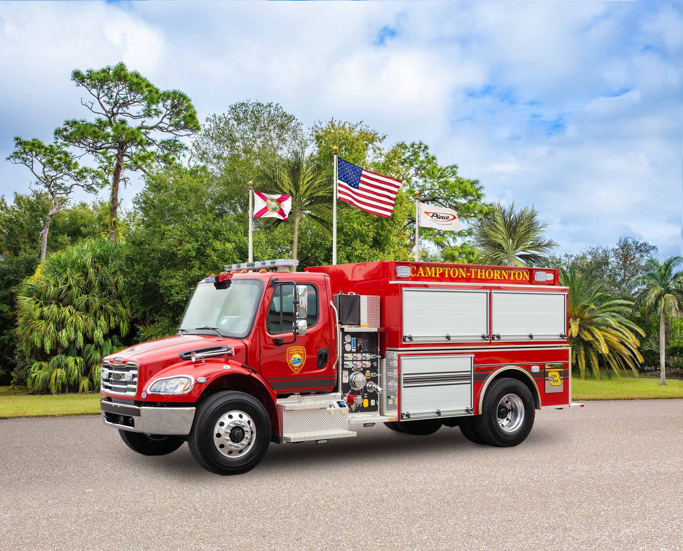 Freightliner Tanker delivered to Campton Thornton Fire Department