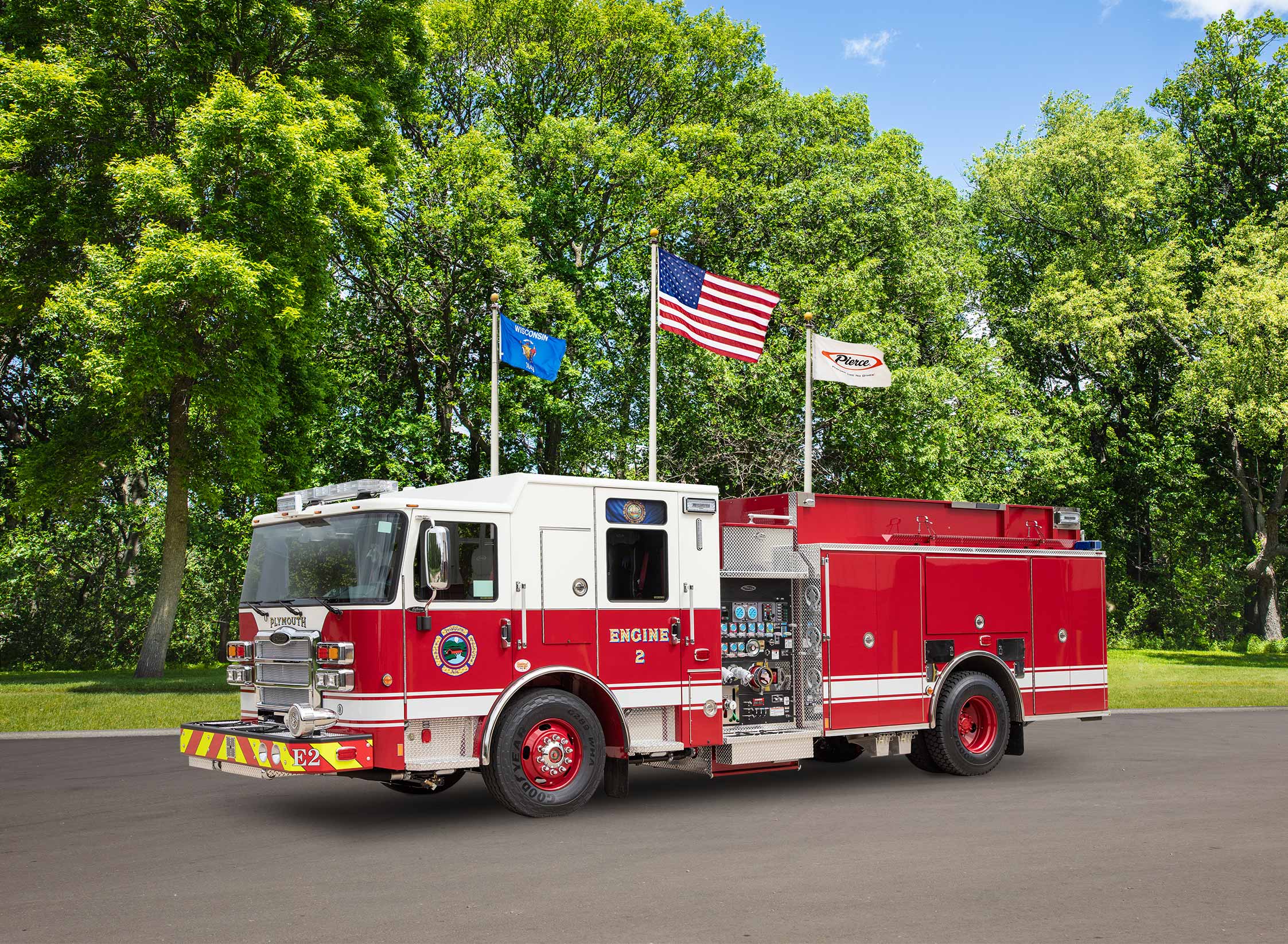 Enforcer Pumper delivered to Plymouth Fire & Rescue