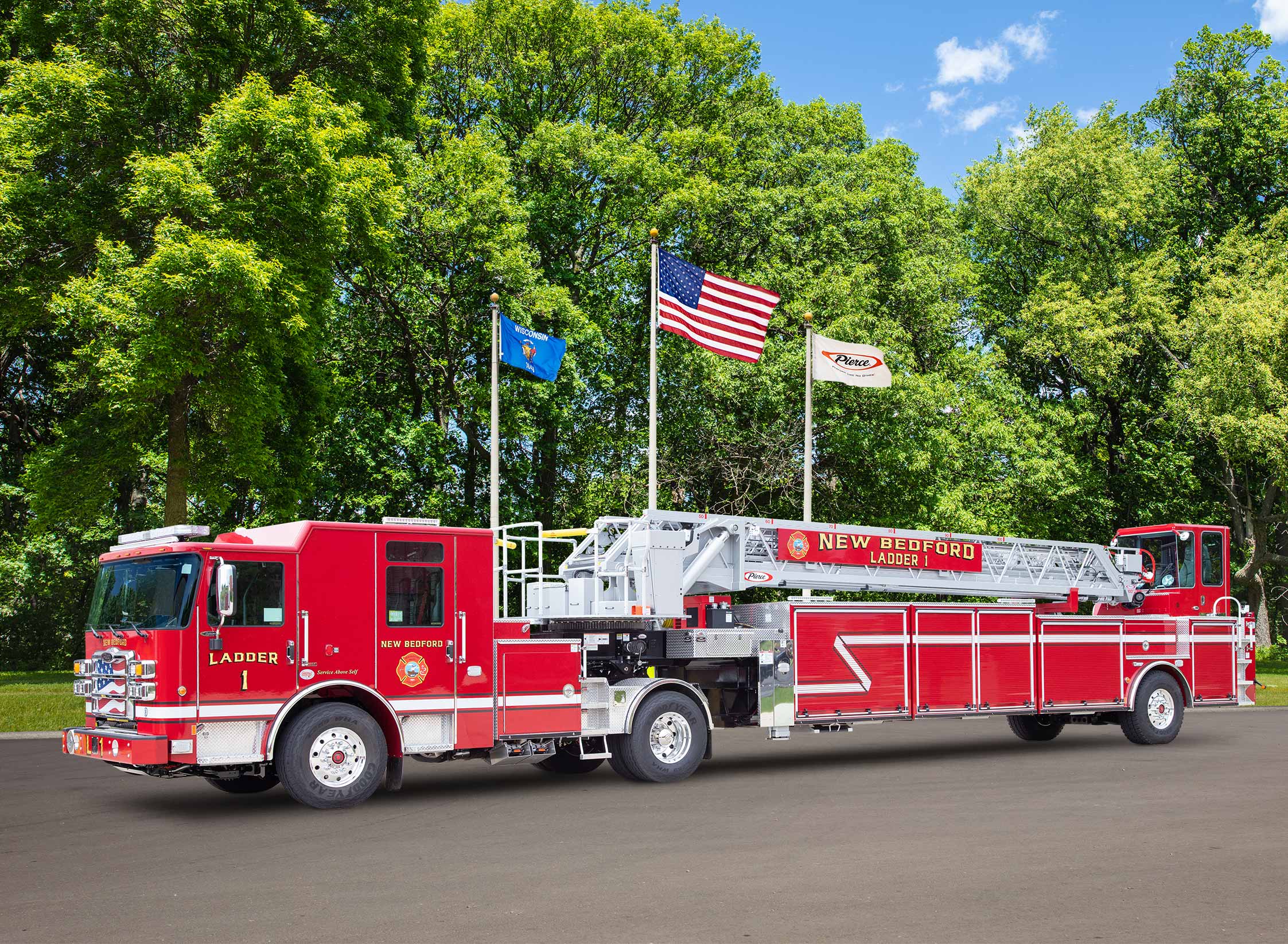 Enforcer Aerial delivered to New Bedford Fire Department