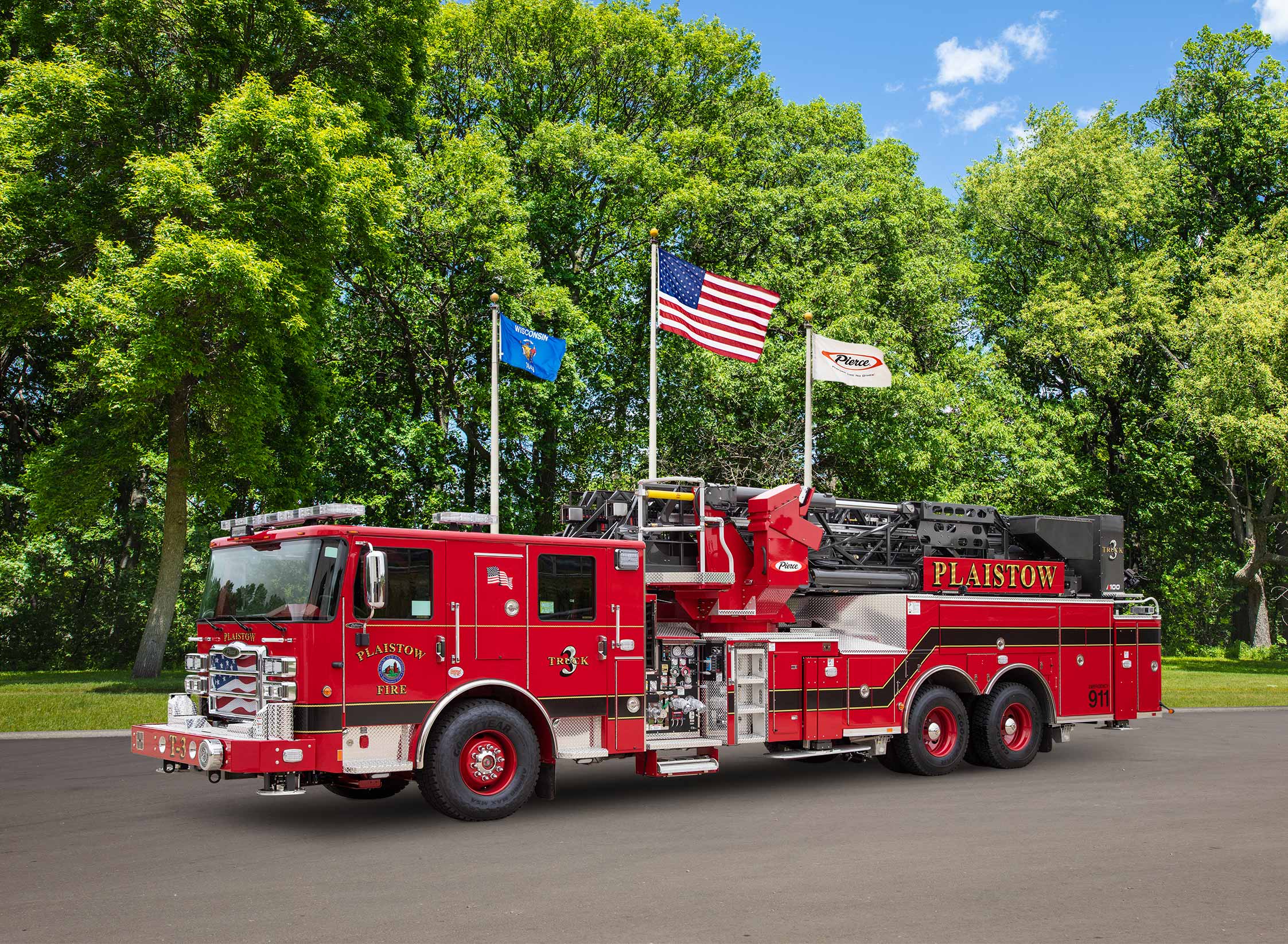 Enforcer Aerial delivered to Plaistow Fire Department