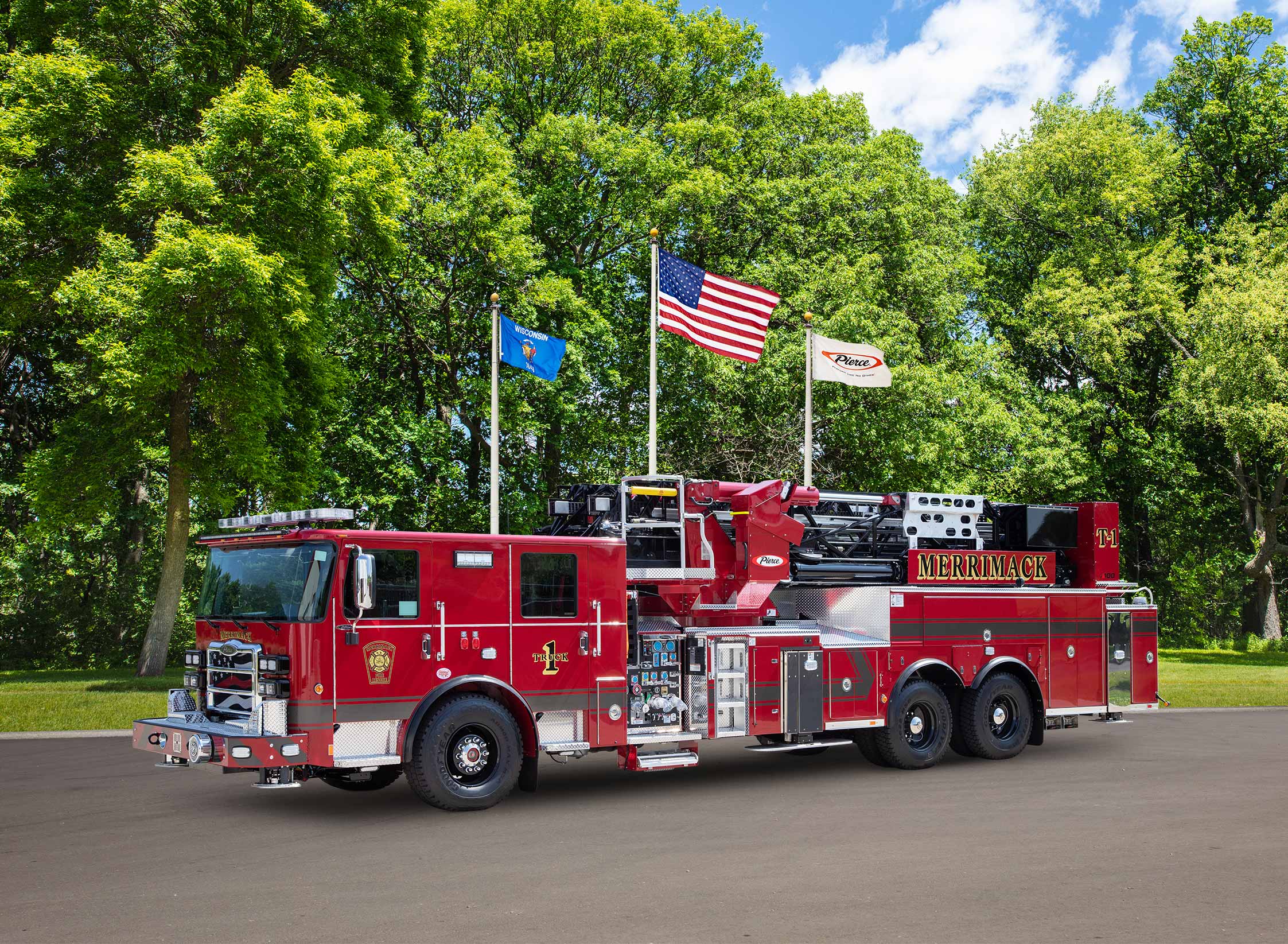 Enforcer Aerial delivered to Merrimack Fire Department