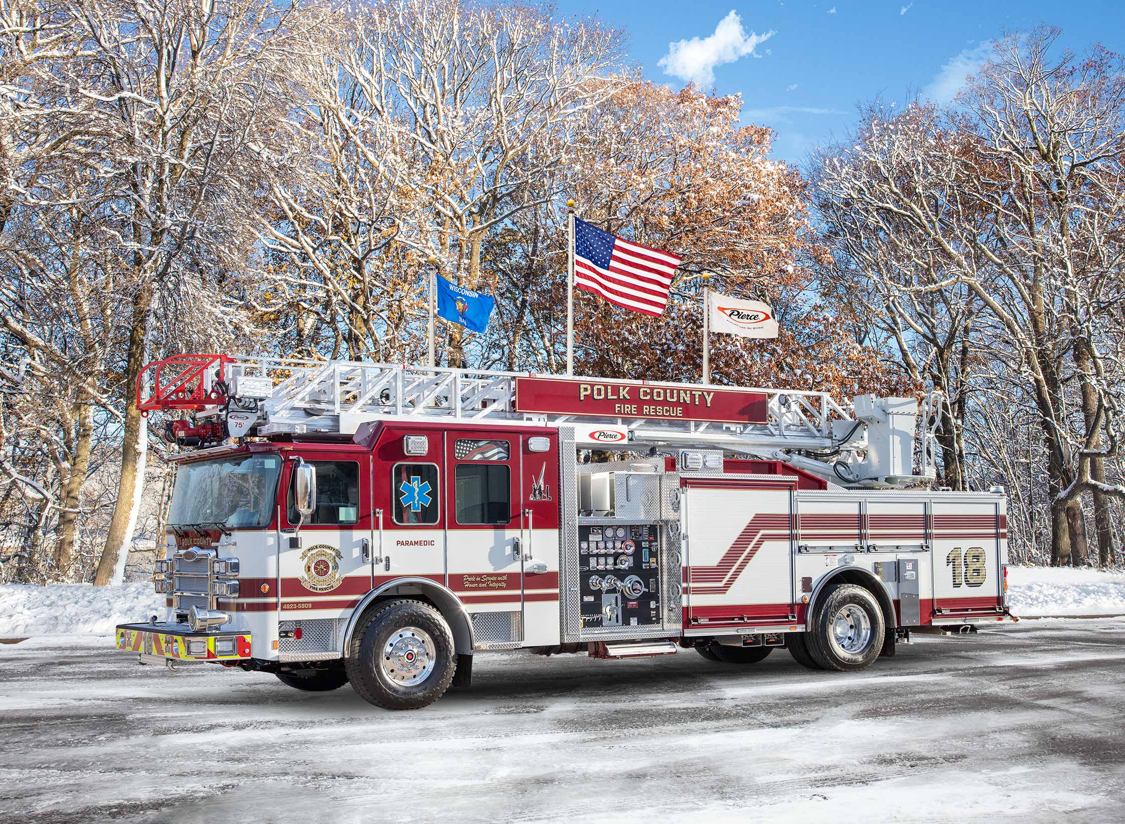 Polk County Fire Rescue - Aerial