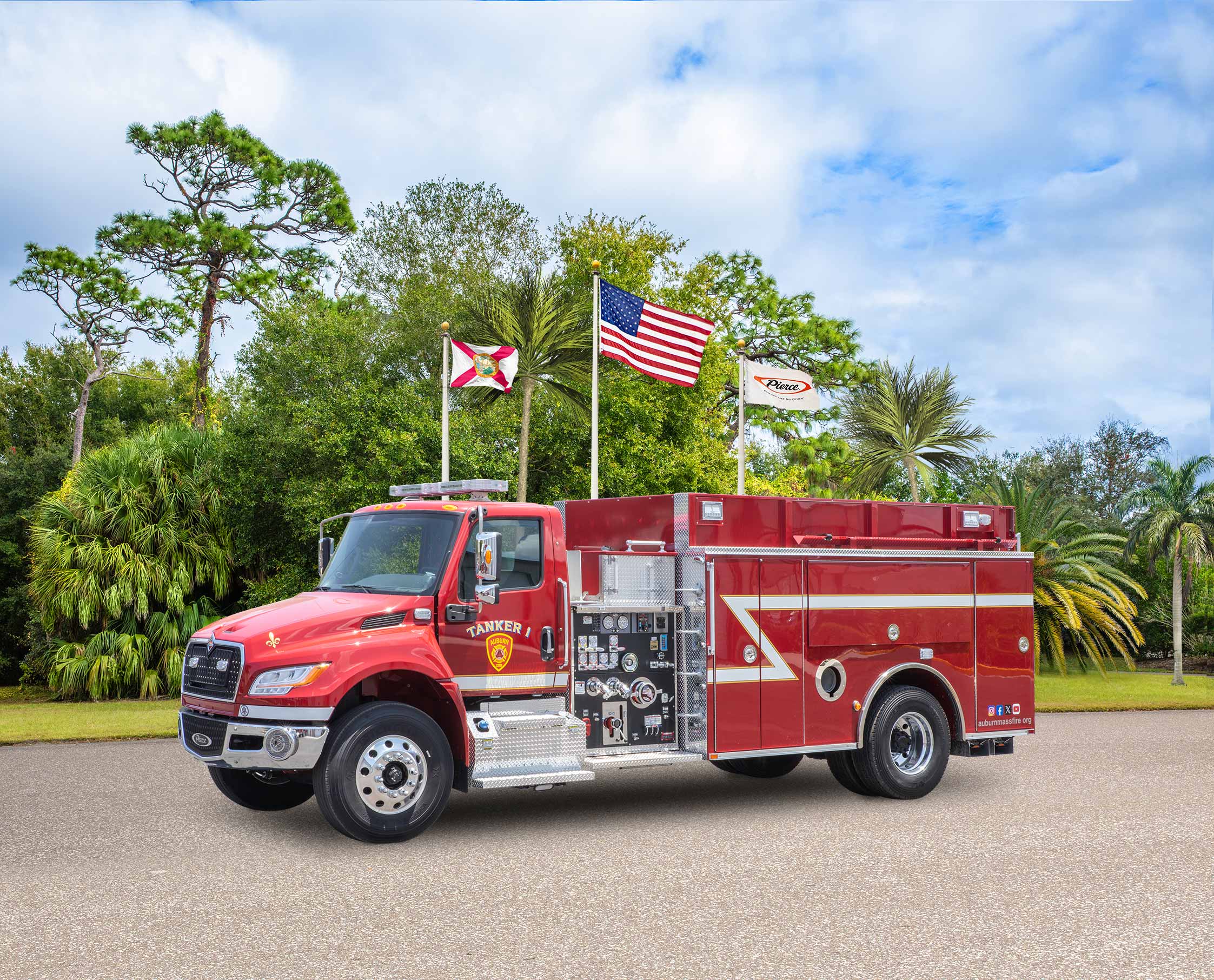 Navistar/International Tanker delivered to Auburn Fire Department                            