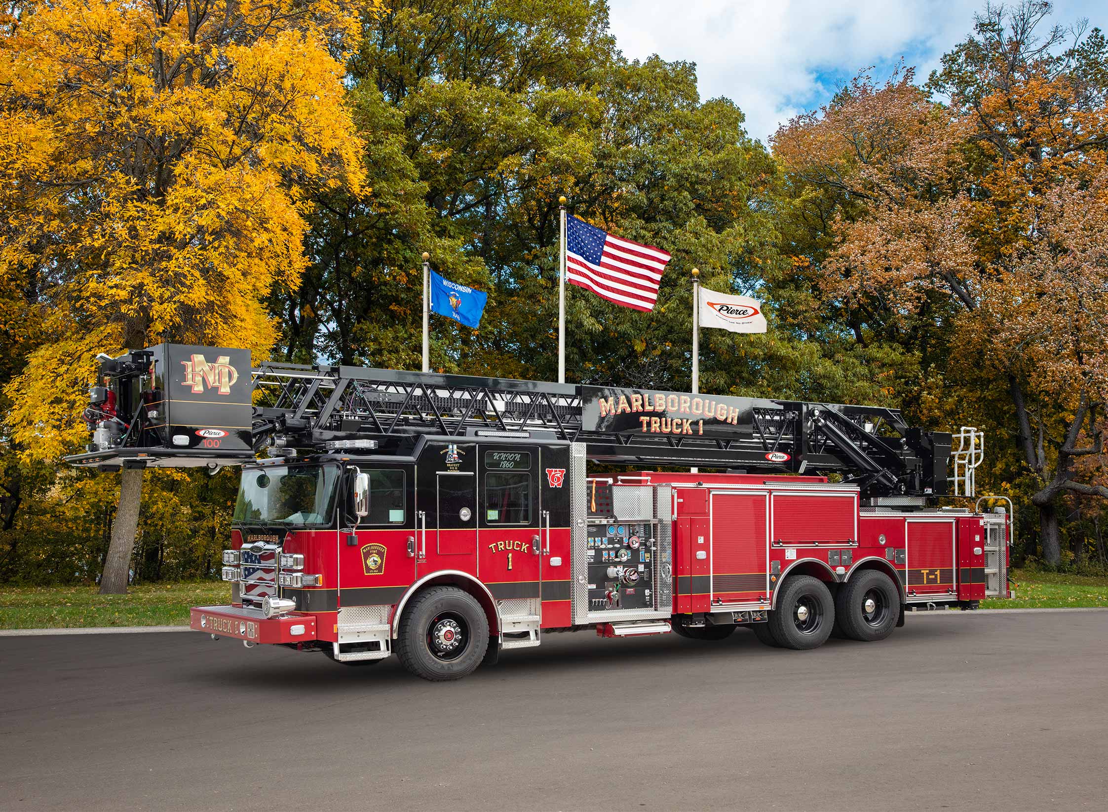 Enforcer Aerial delivered to Marlborough Fire Department