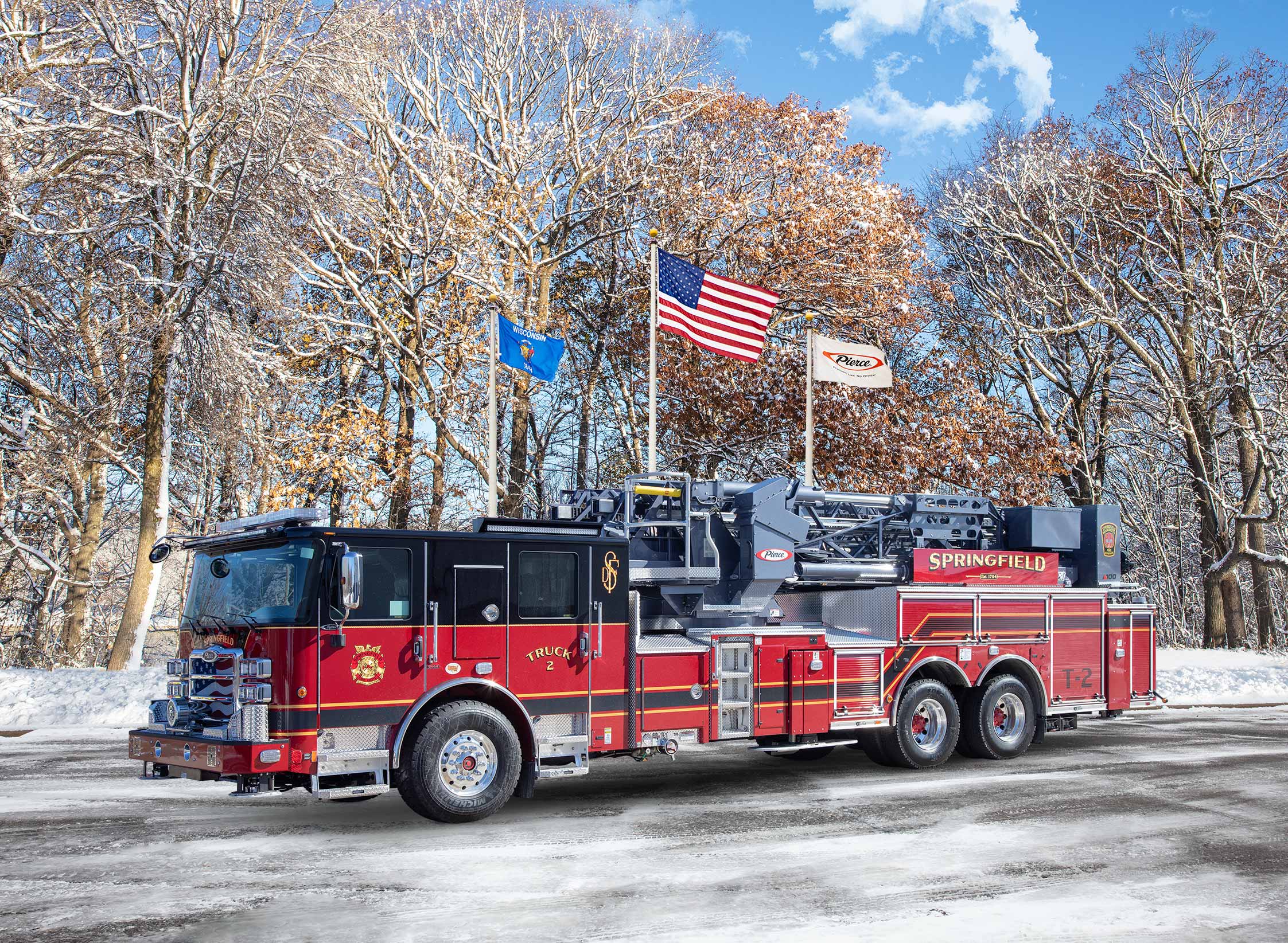 Enforcer Aerial delivered to Springfield Fire Department