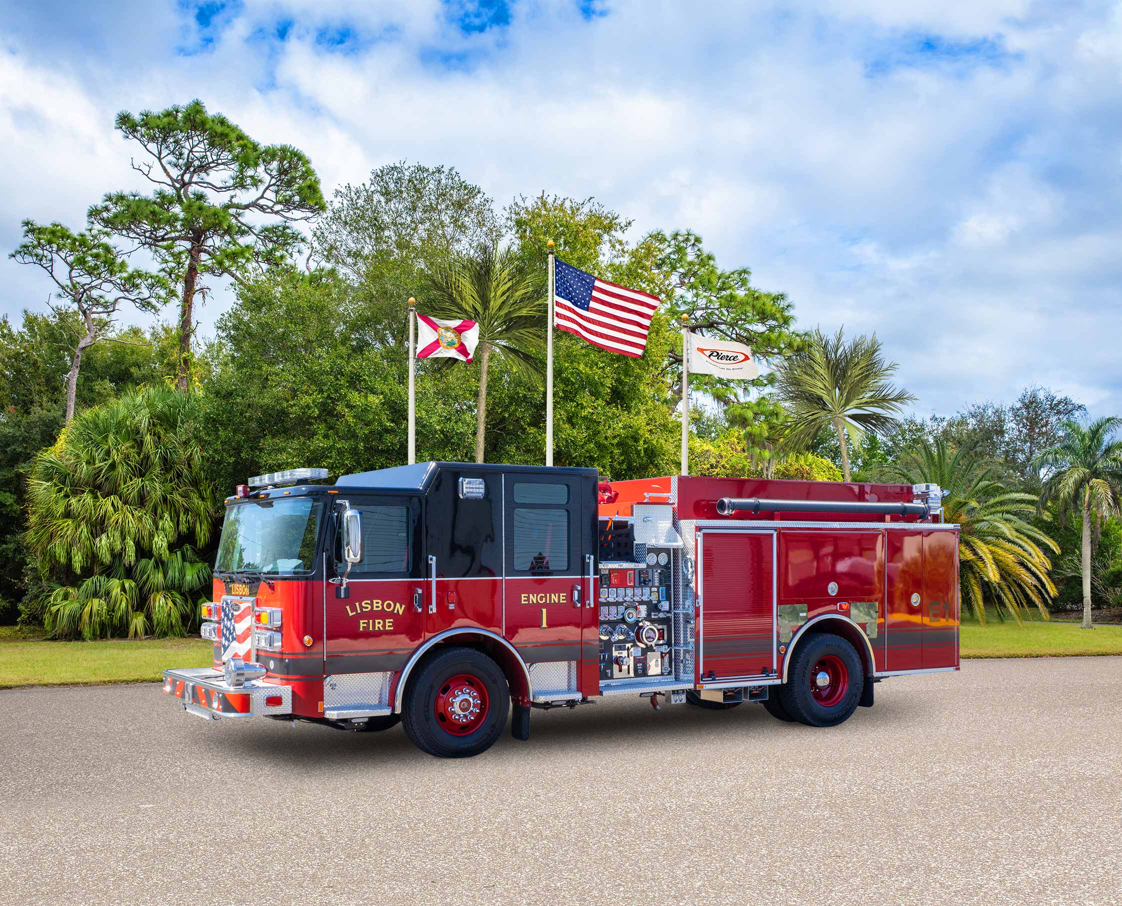Saber Pumper delivered to Lisbon Fire Department
