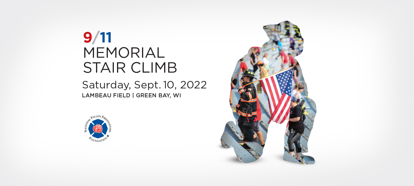 9/11 Memorial Stair Climb at Lambeau Field